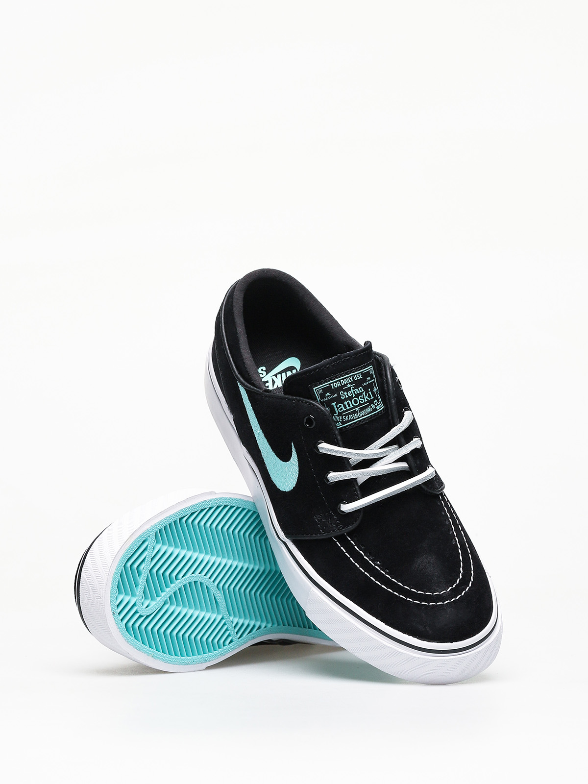 Nike SB Air Zoom Stefan Janoski Og Schuhe (black/mint white)