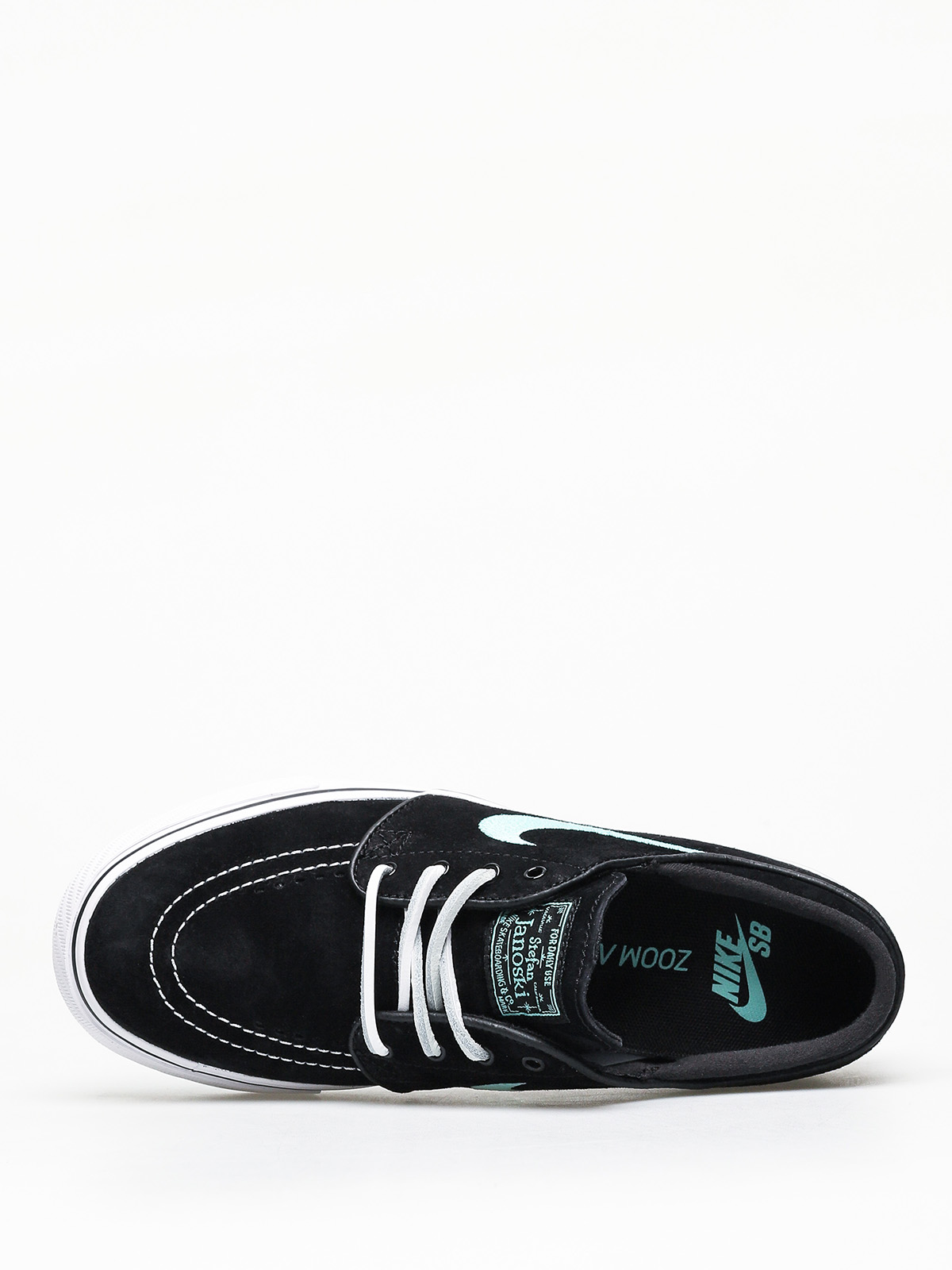 Nike SB Air Zoom Stefan Janoski Og Schuhe (black/mint white)