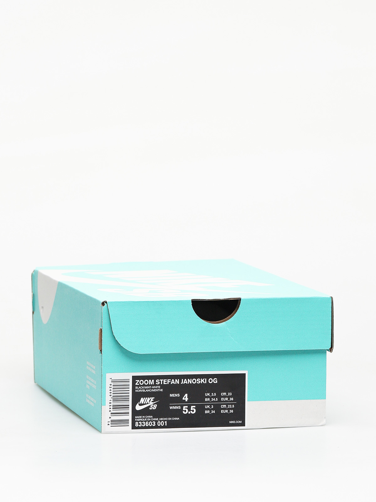 Nike SB Air Zoom Stefan Janoski Og Schuhe (black/mint white)