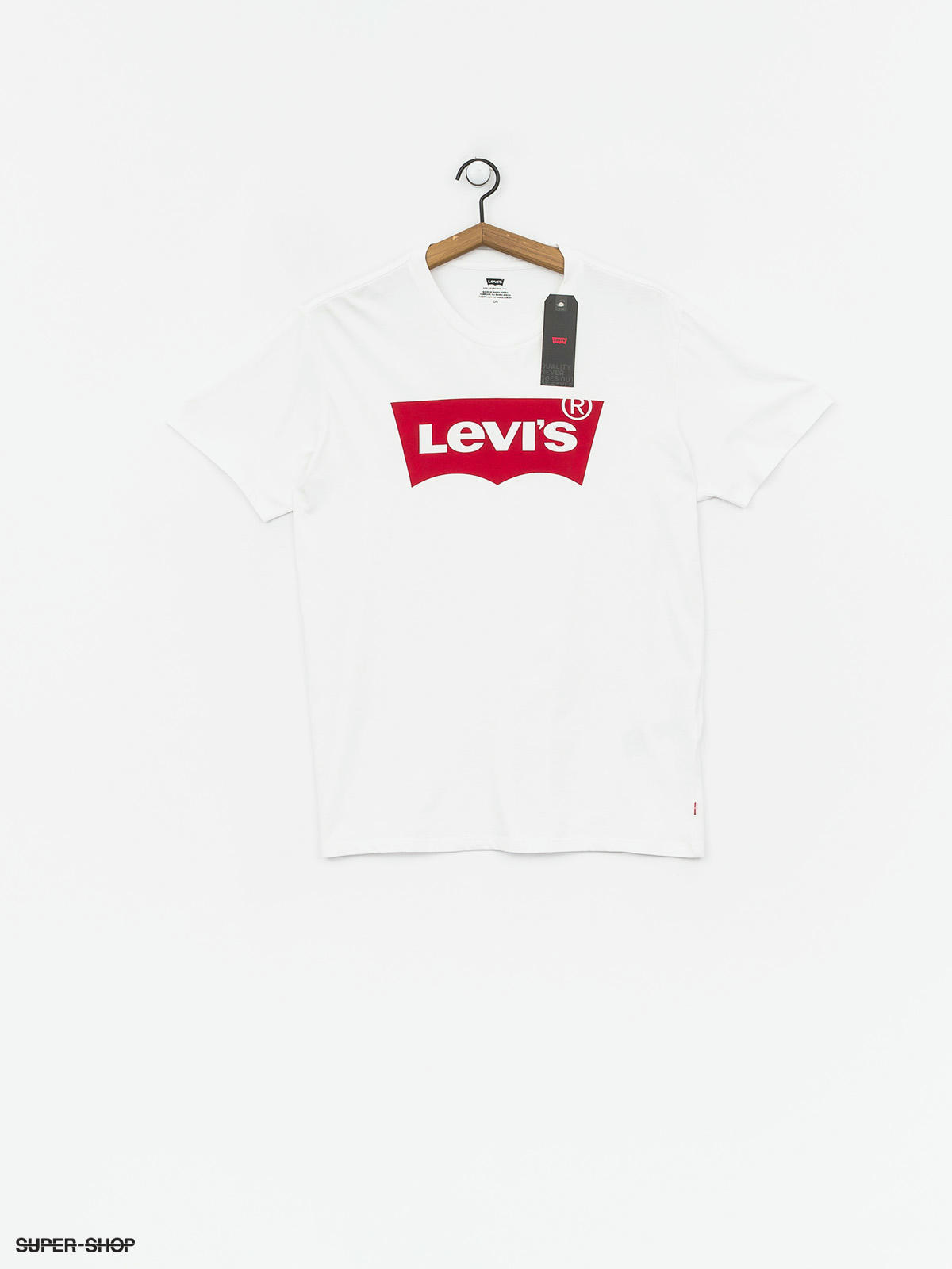 Levis shop white tee