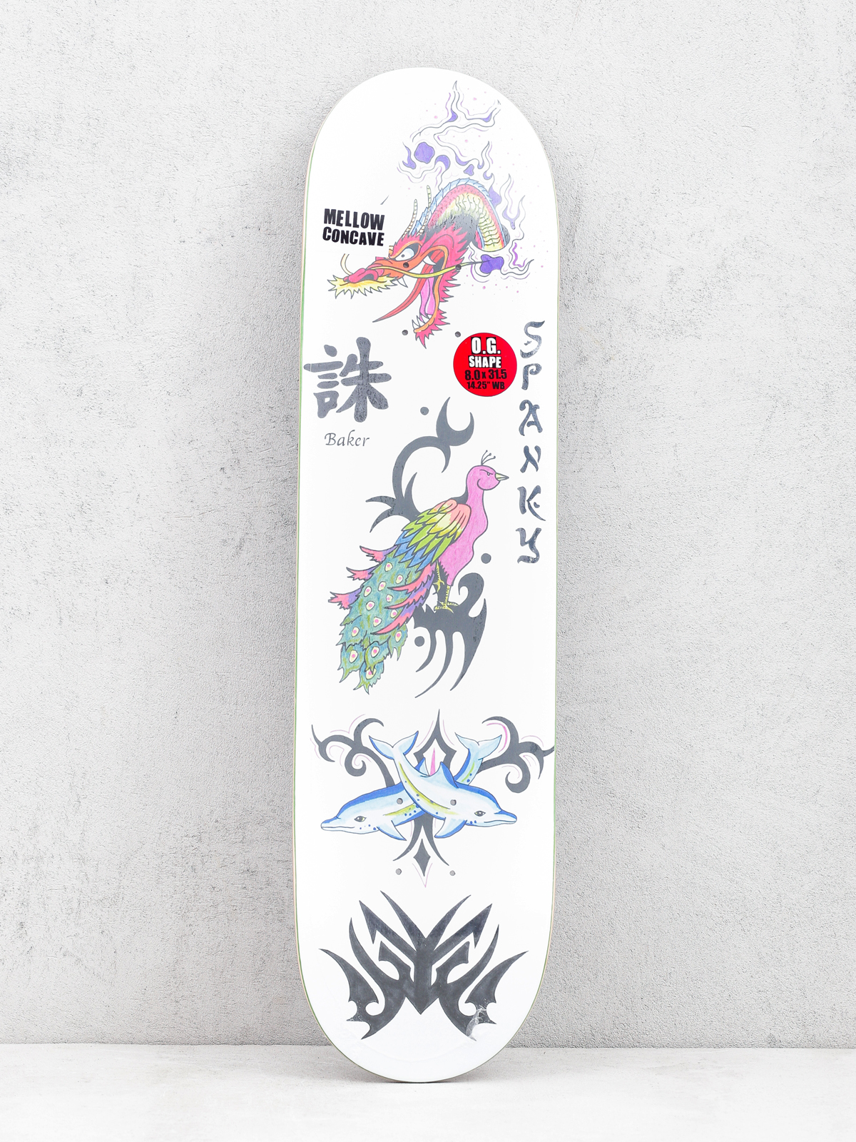 Baker Bad Decision Spanky Deck (white)