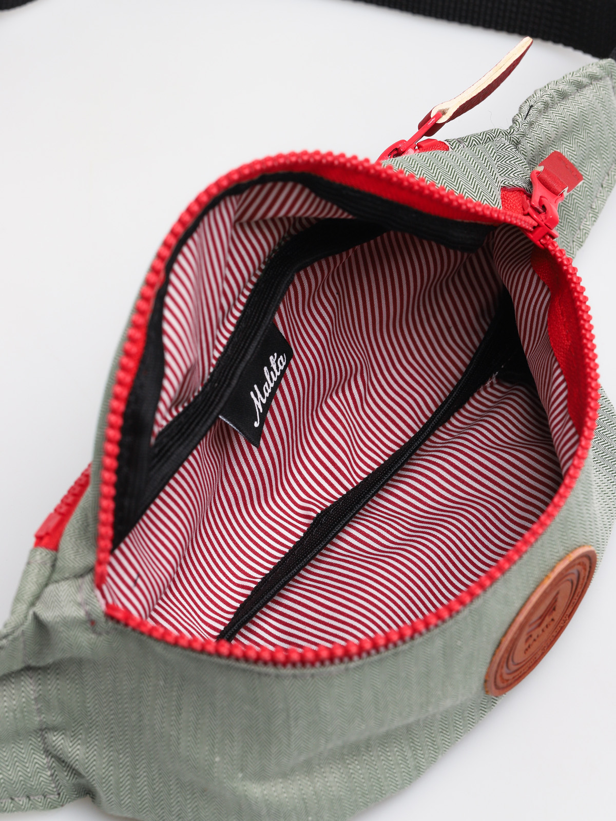 Malita Alfa Gürteltasche (green/red)