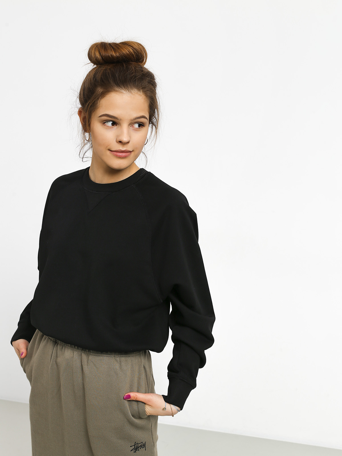 Carhartt WIP Chase Sweatshirt Wmn (black/gold)