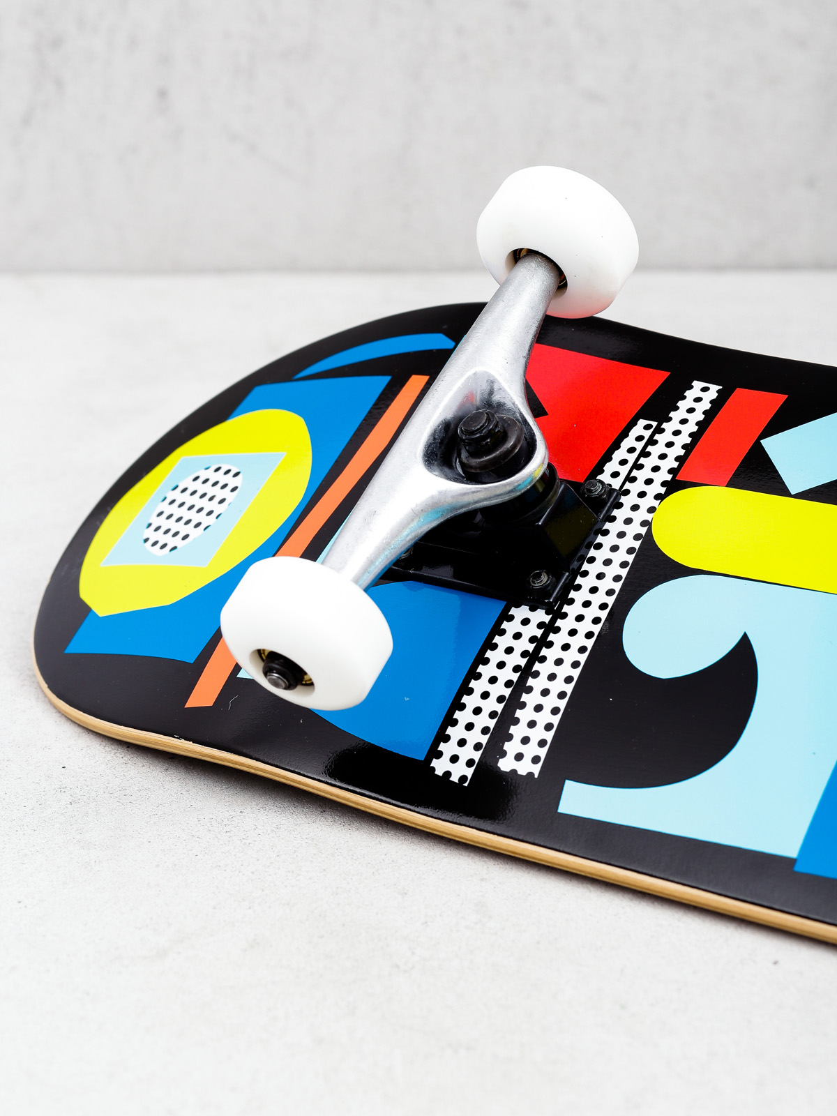 Stereo Team Collage Skateboard (black/multi)
