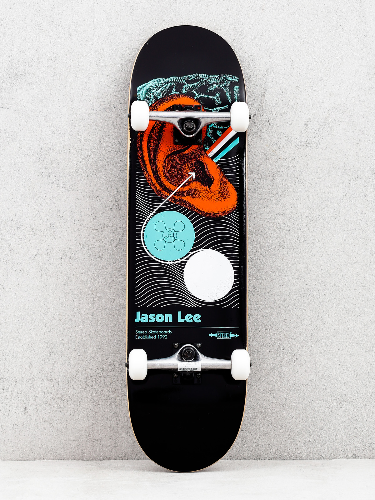 Stereo Jason Lee Classic Skateboard (black)