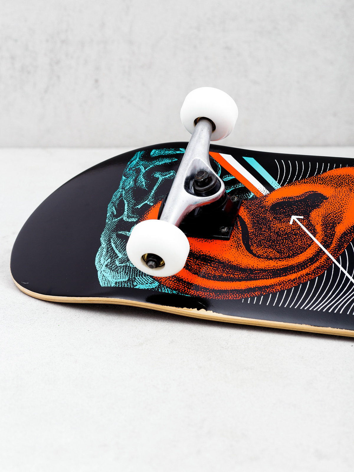 Stereo Jason Lee Classic Skateboard (black)