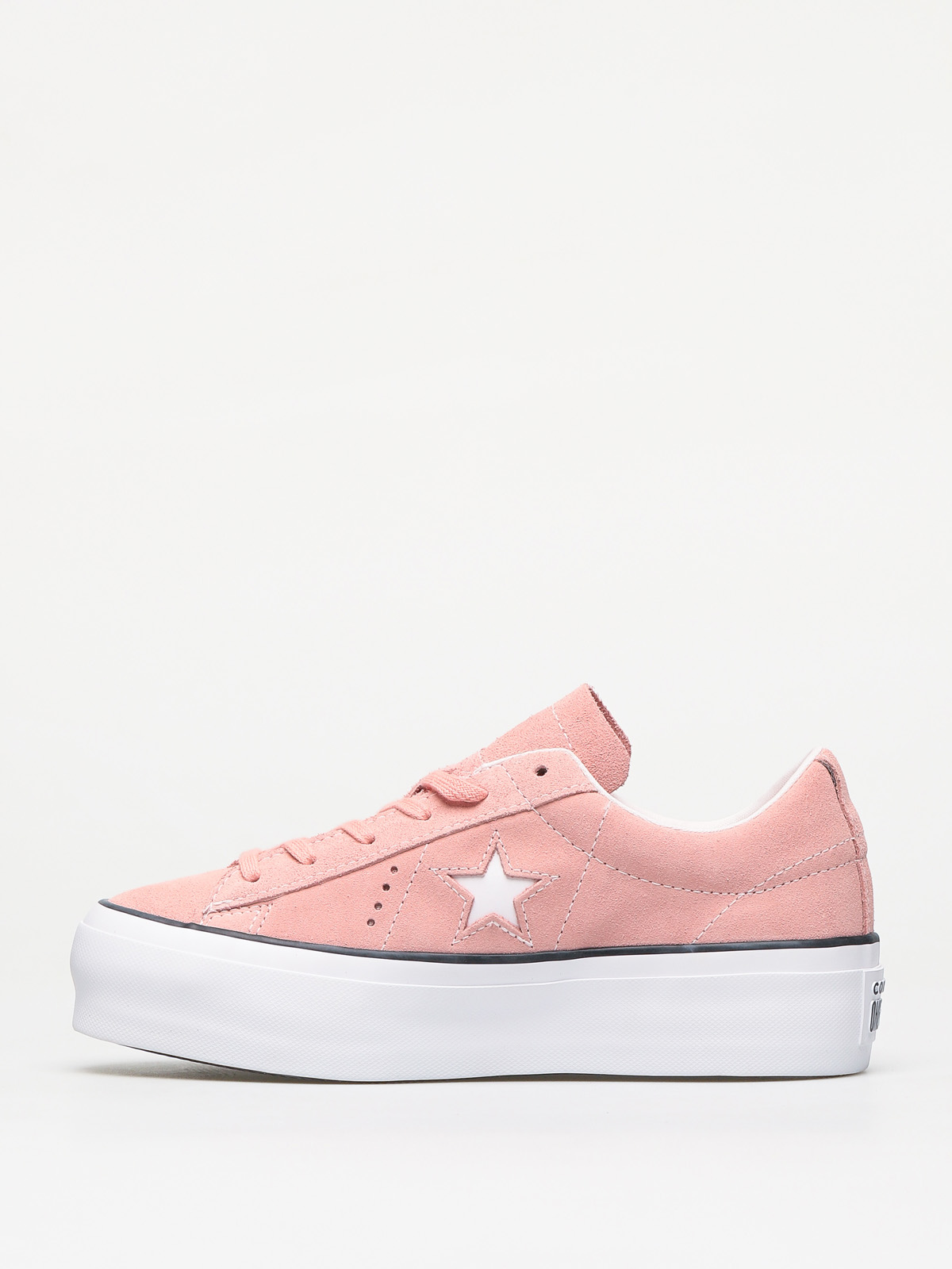 Converse One Star Platform Ox Chucks Wmn (bleached coral/black/white)
