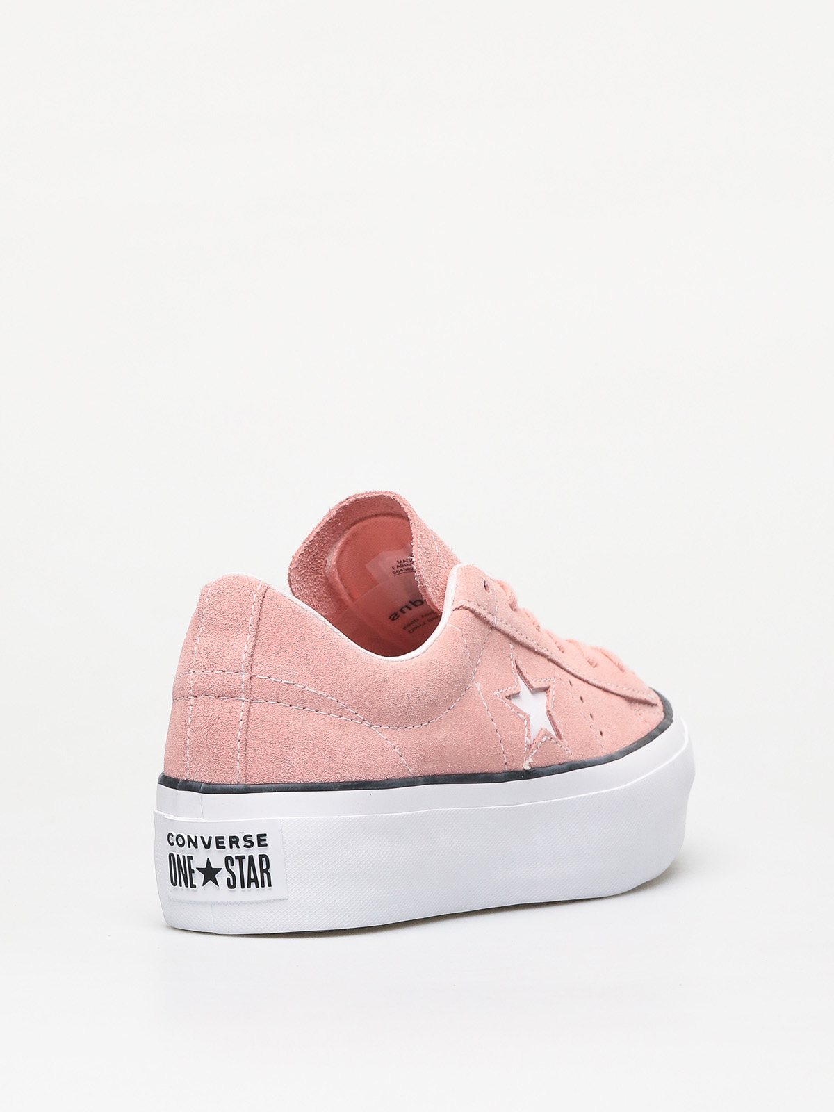 Converse One Star Platform Ox Chucks Wmn (bleached coral/black/white)