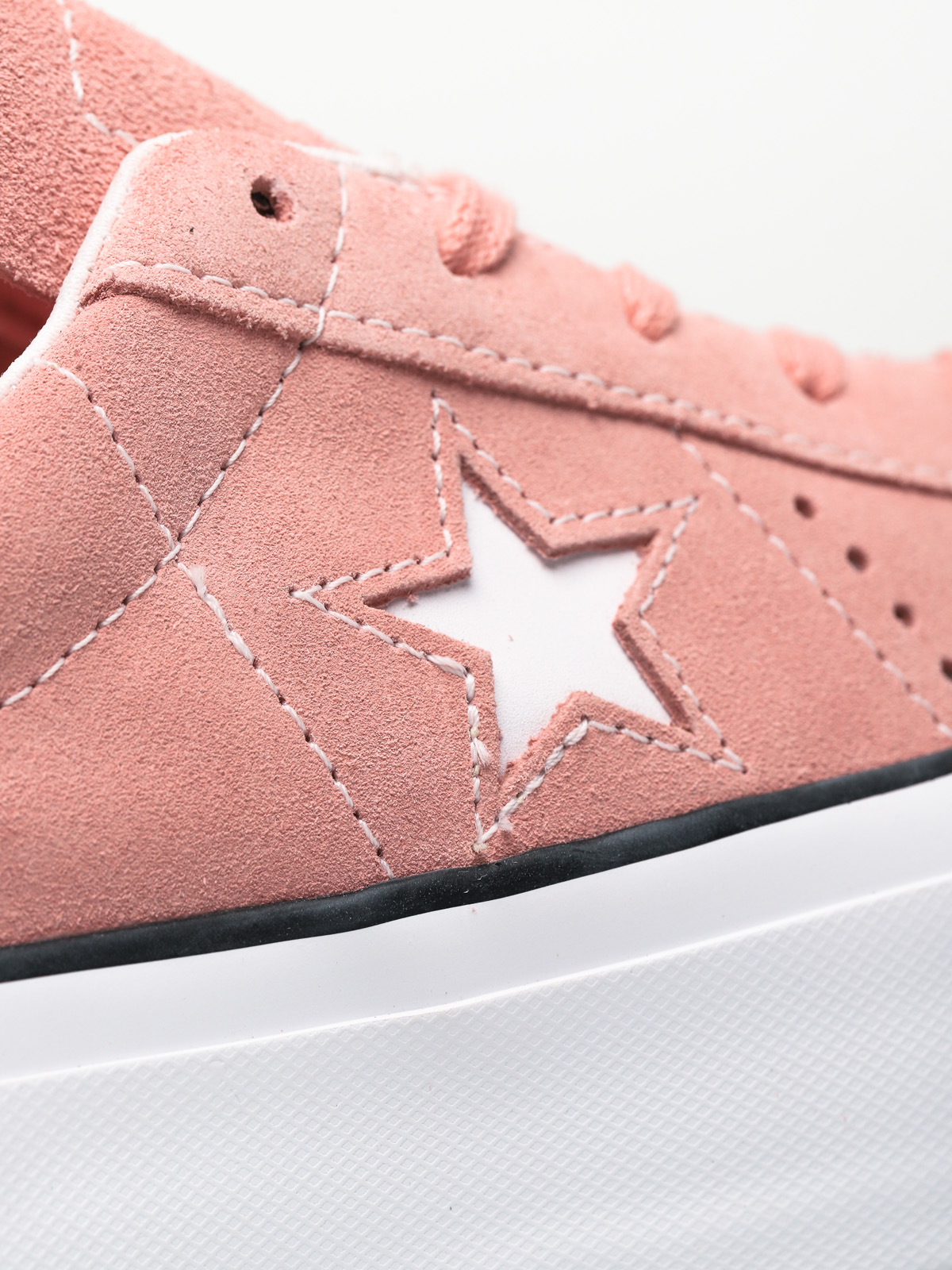 Converse One Star Platform Ox Chucks Wmn (bleached coral/black/white)