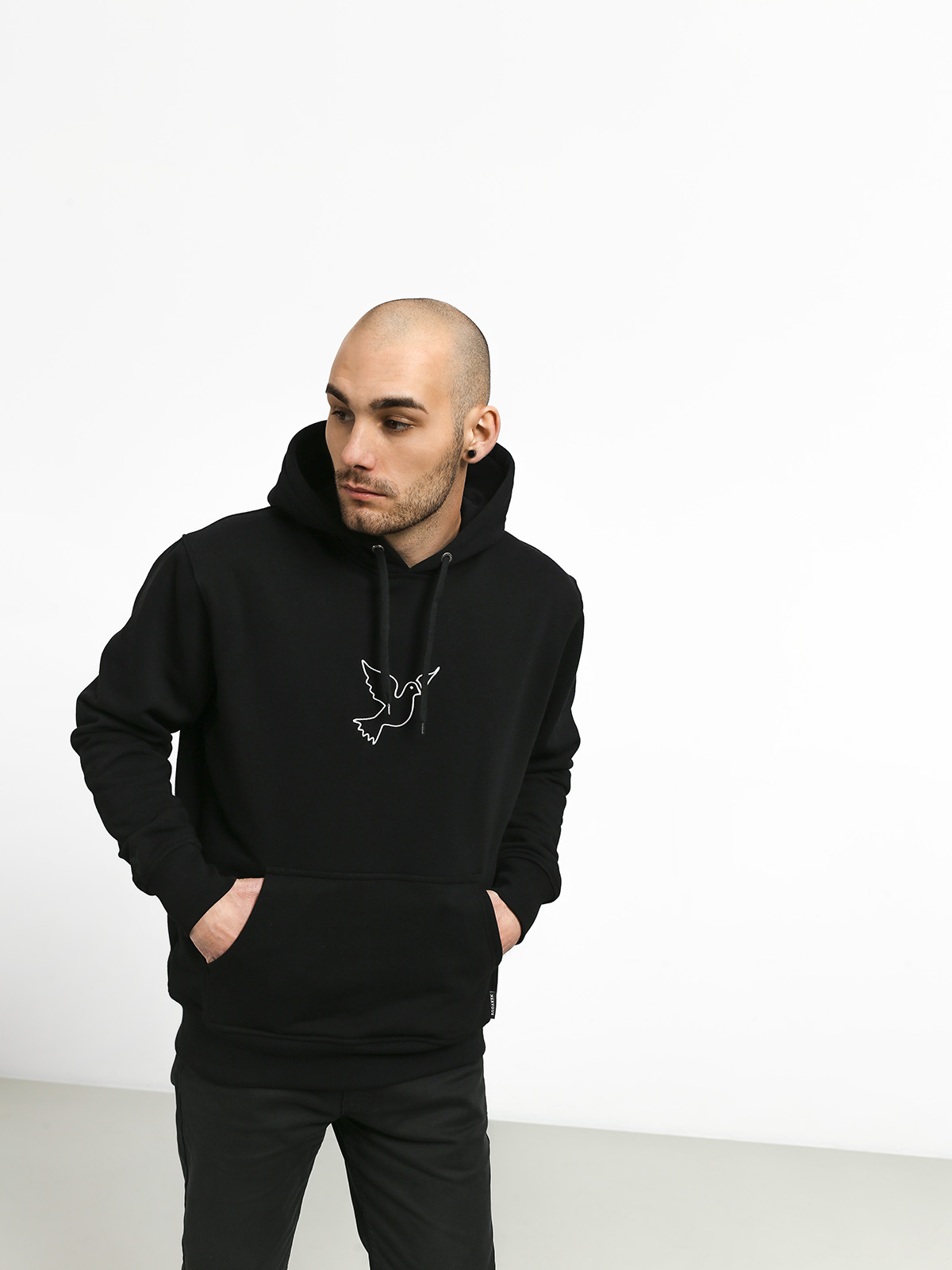 Nervous Icon HD Hoodie (black)