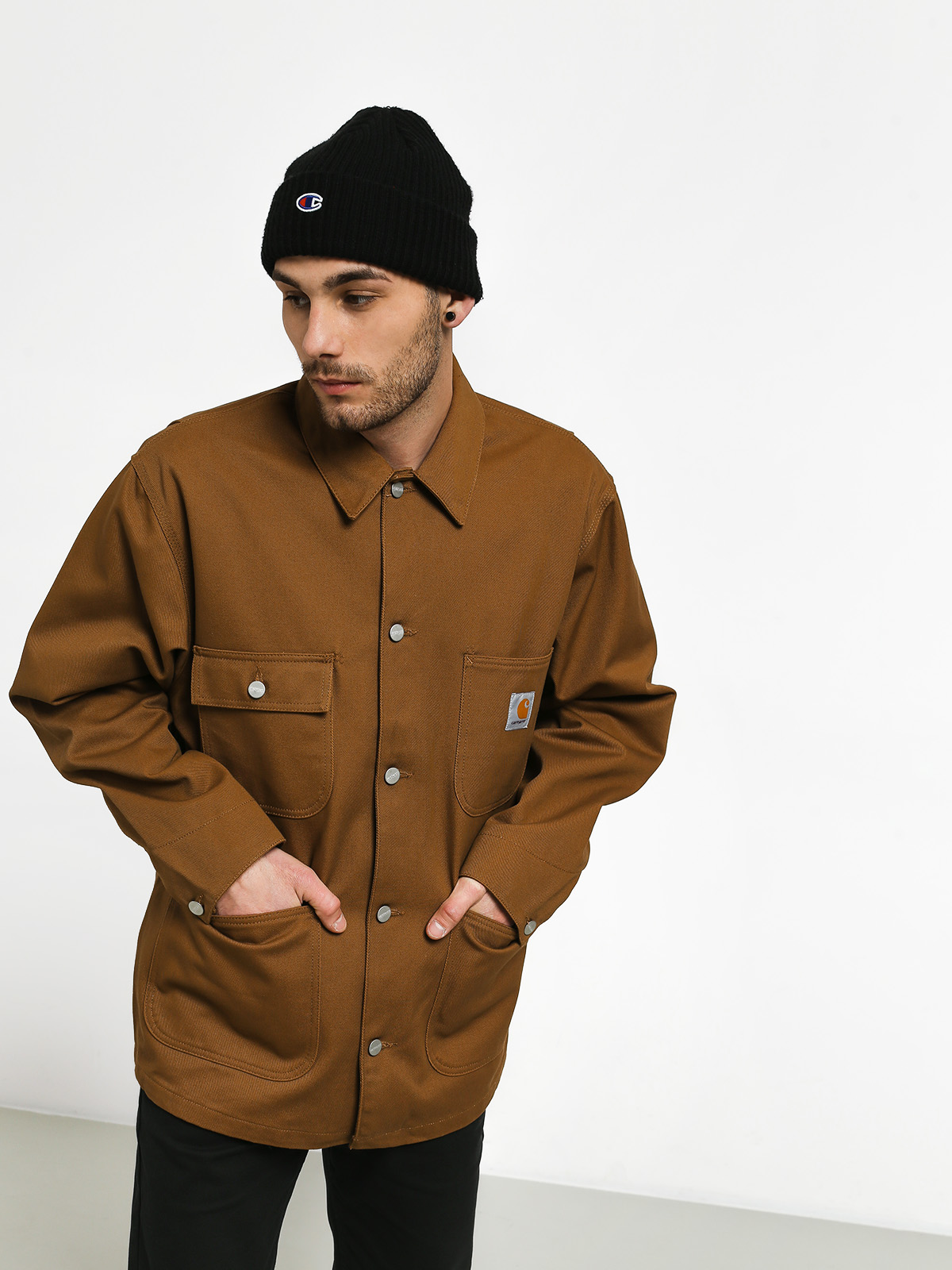 Carhartt WIP Og Chore Jacket - brown (hamilton brown)