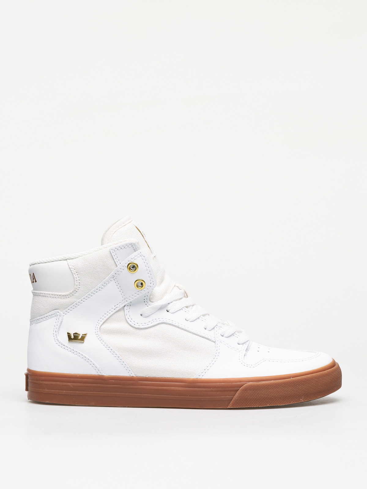 Supra Vaider Shoes (white/gold lt/gum)