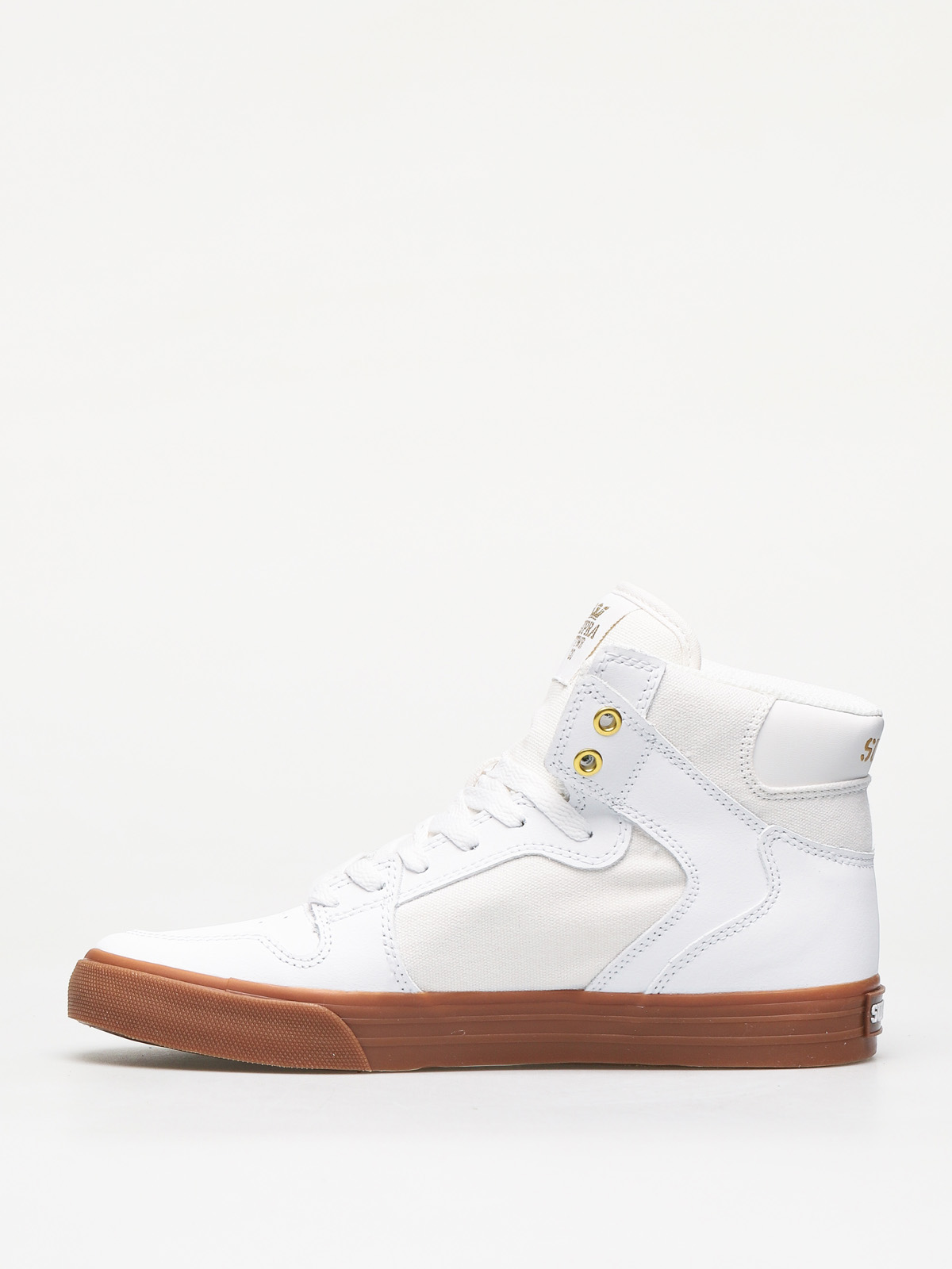 Supra Vaider Shoes (white/gold lt/gum)