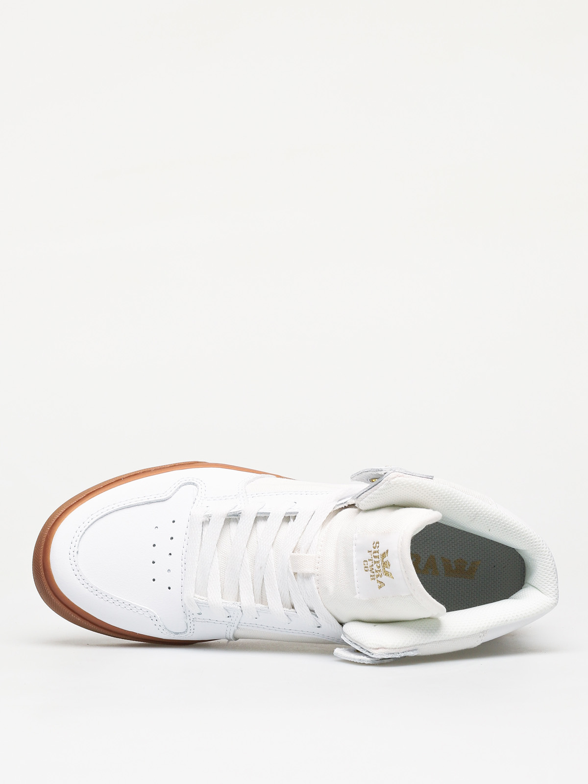 Supra Vaider Shoes (white/gold lt/gum)