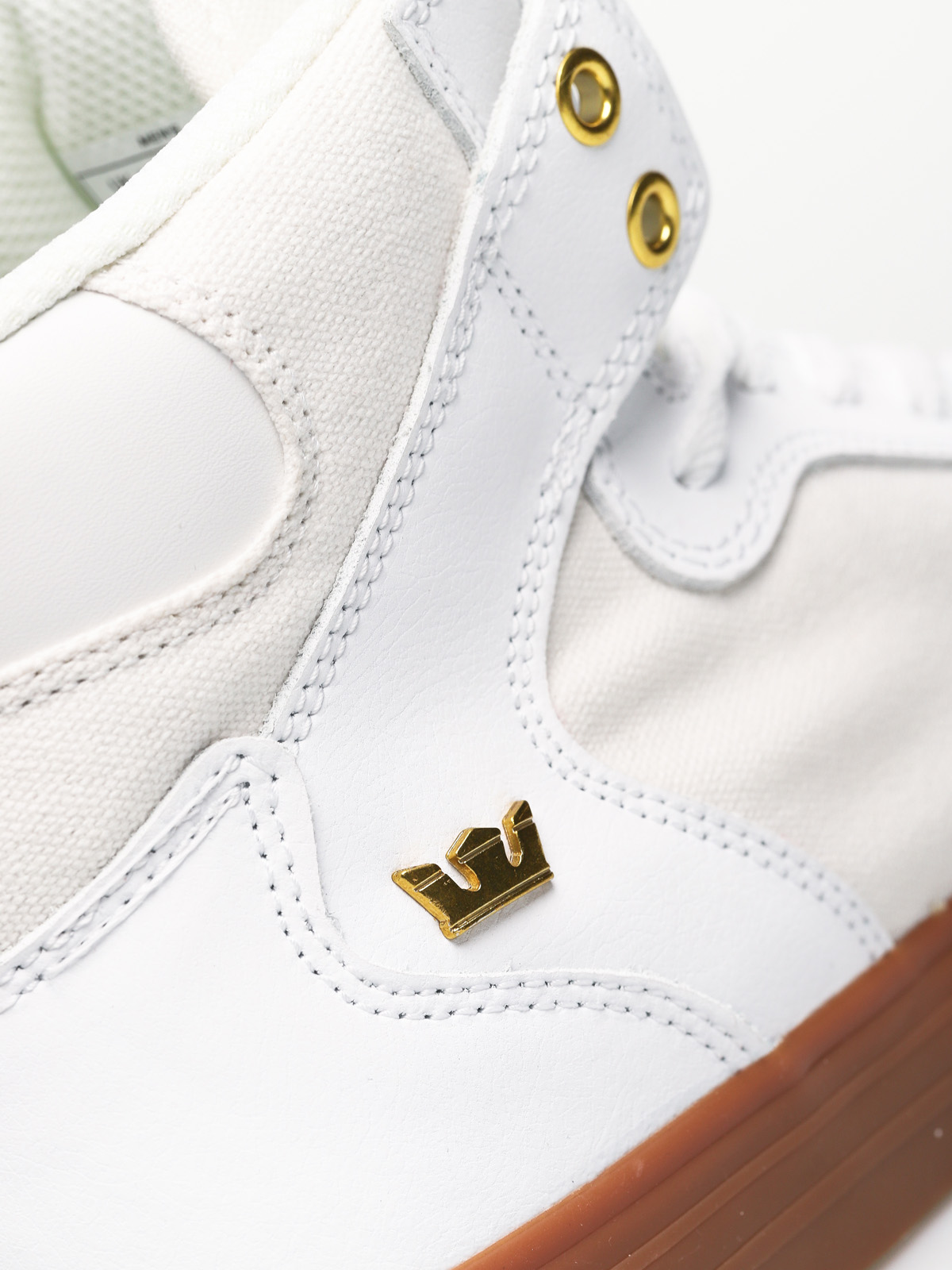 Supra Vaider Shoes (white/gold lt/gum)