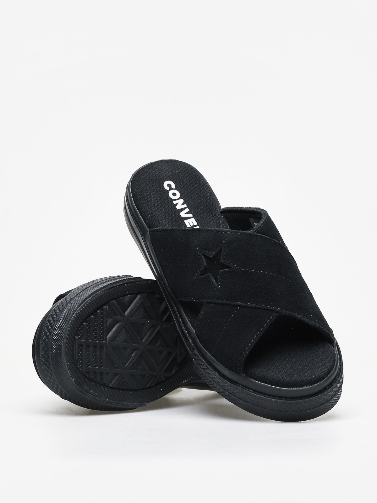 Converse One Star Sandal Slip Flip-flops Wmn (black/black/black)