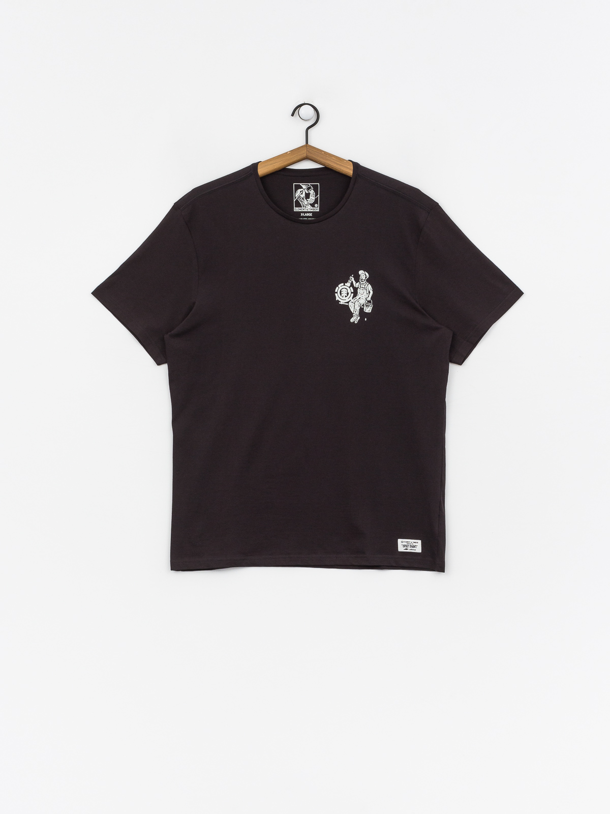Element Crew T-shirt (off black)