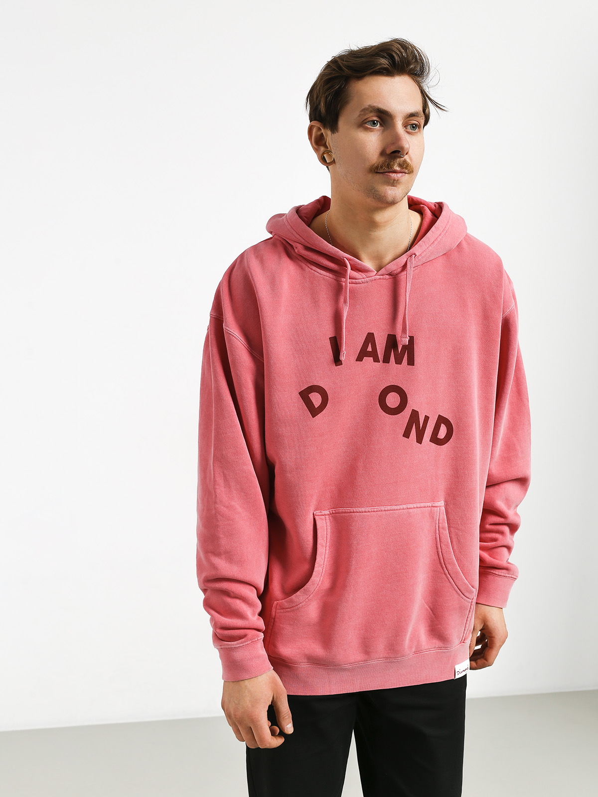 Diamond Supply Co. I Am HD Hoodie (pink)