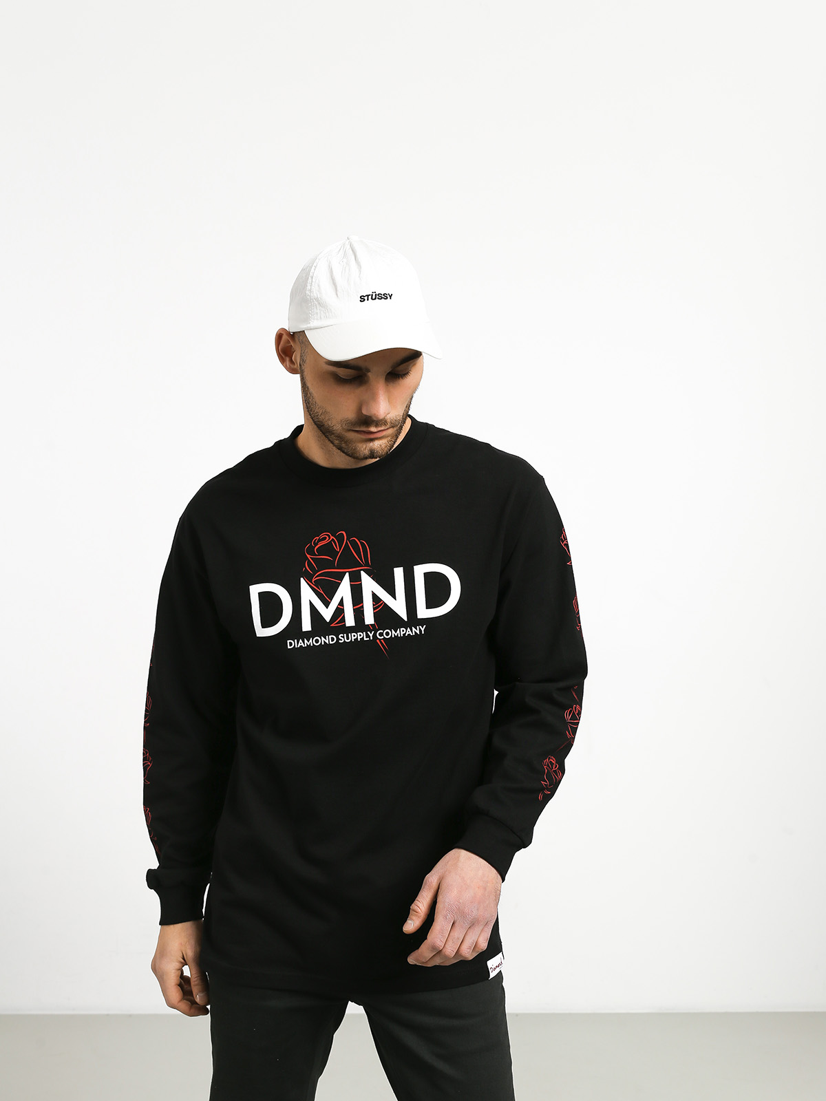 Diamond Supply Co Dmnd Amour Longsleeve Black