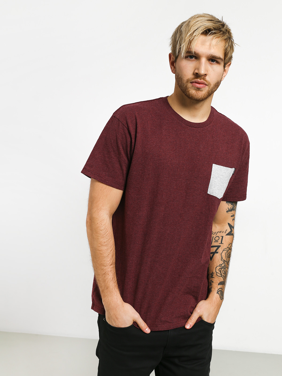 Etnies Moses T-shirt (burgundy)