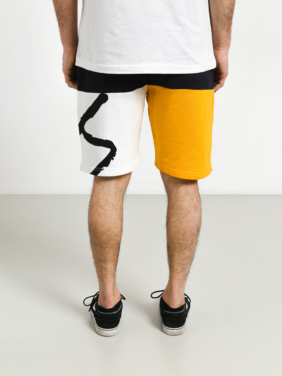 Es Split Fleece Shorts (navy)