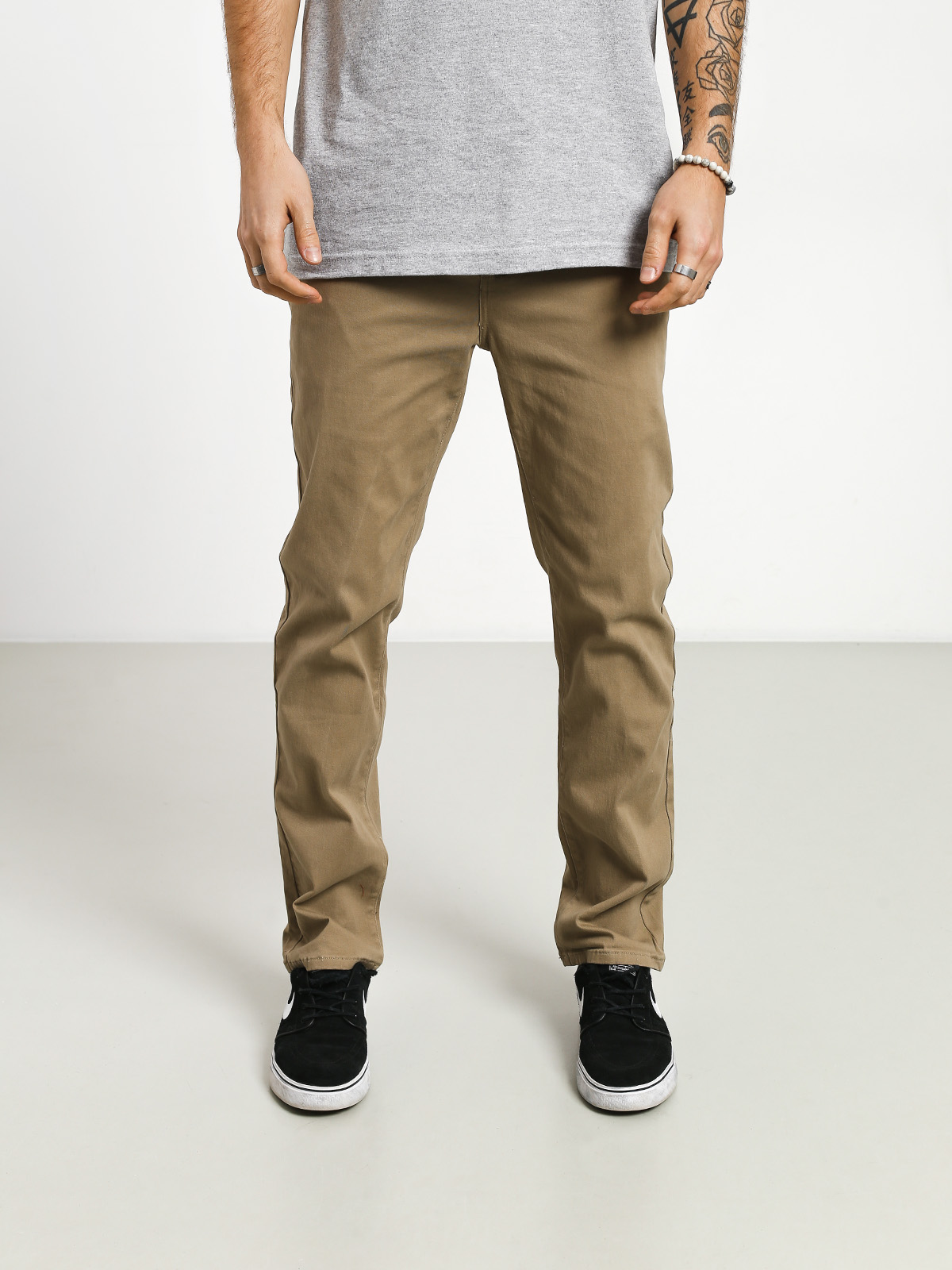 Etnies Essential Straight Chino Pants (khaki)