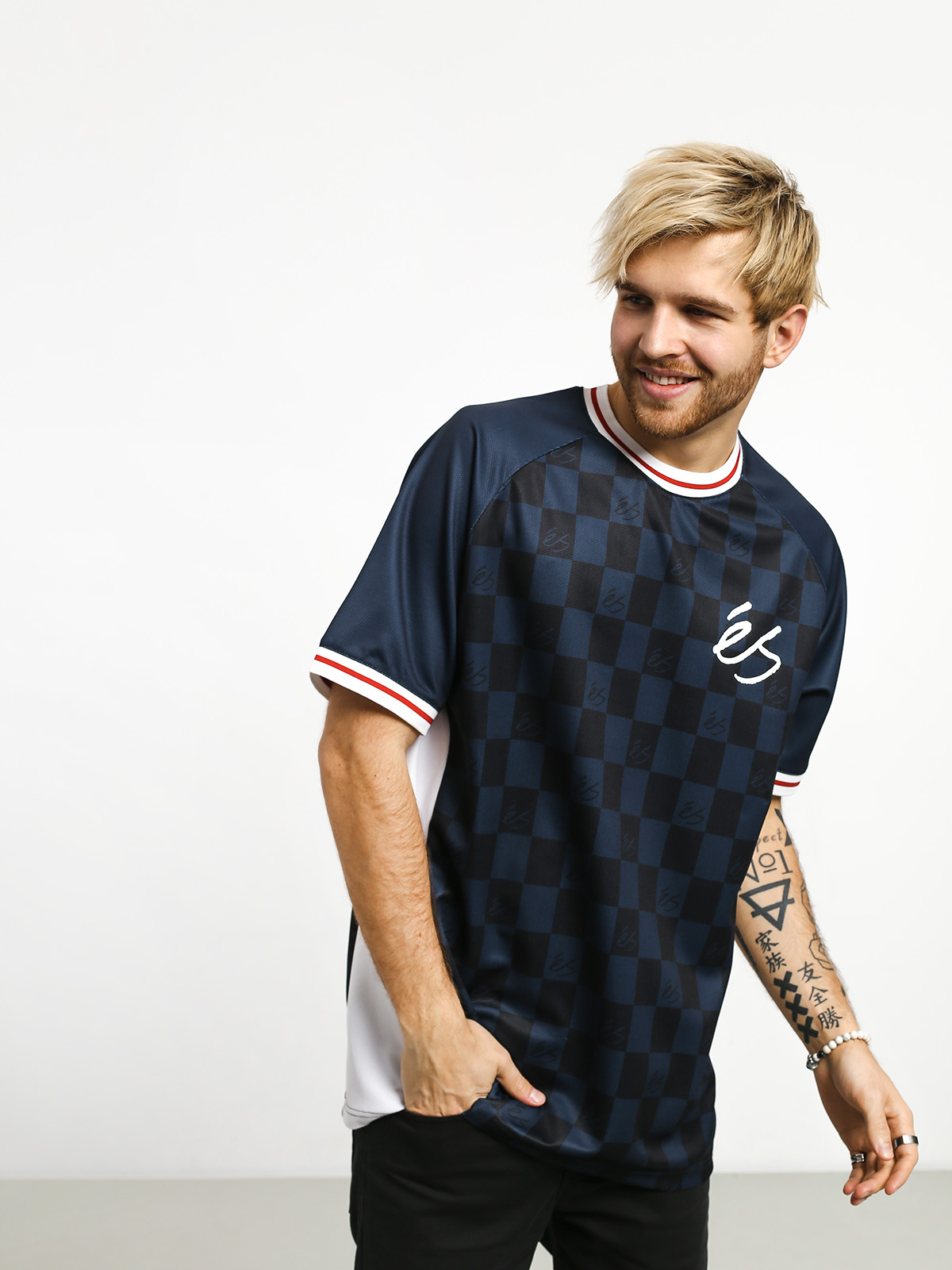 Es League Soccer T-shirt (navy)