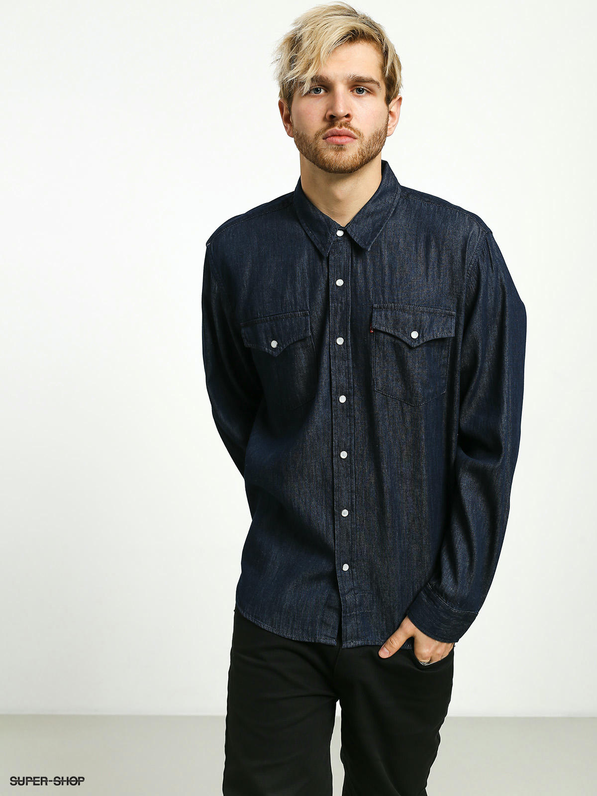 levi's western shirts