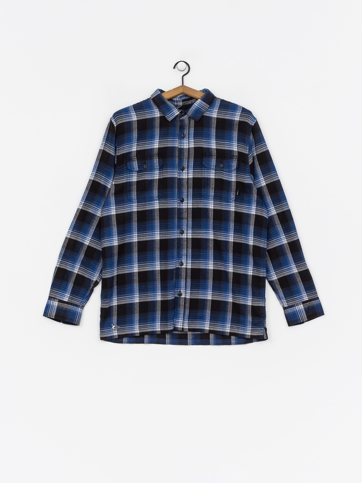 Vans X Anti Hero Wired Shirt (true blue/black)