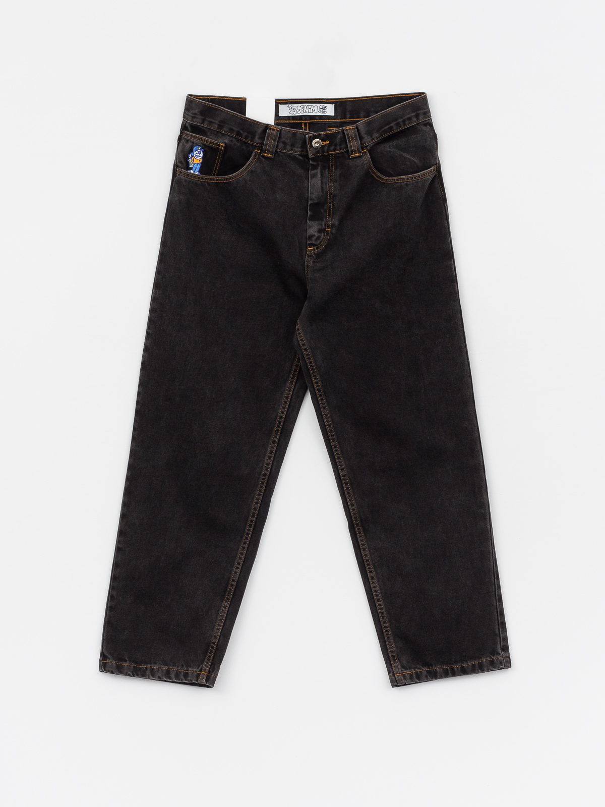 Polar Skate 93 Denim Hose (washed black)
