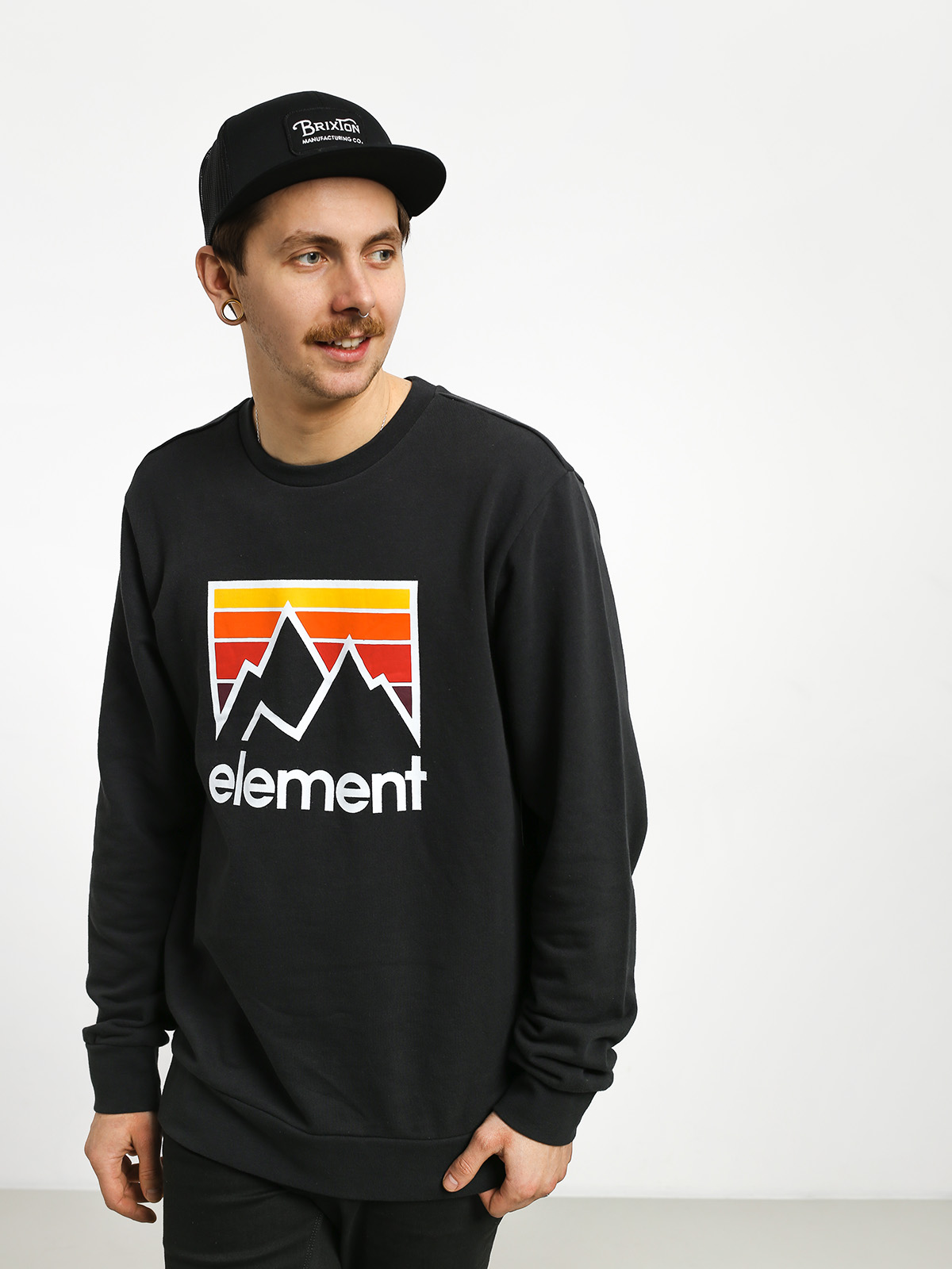 Element Joint Cr Sweatshirt (off black)
