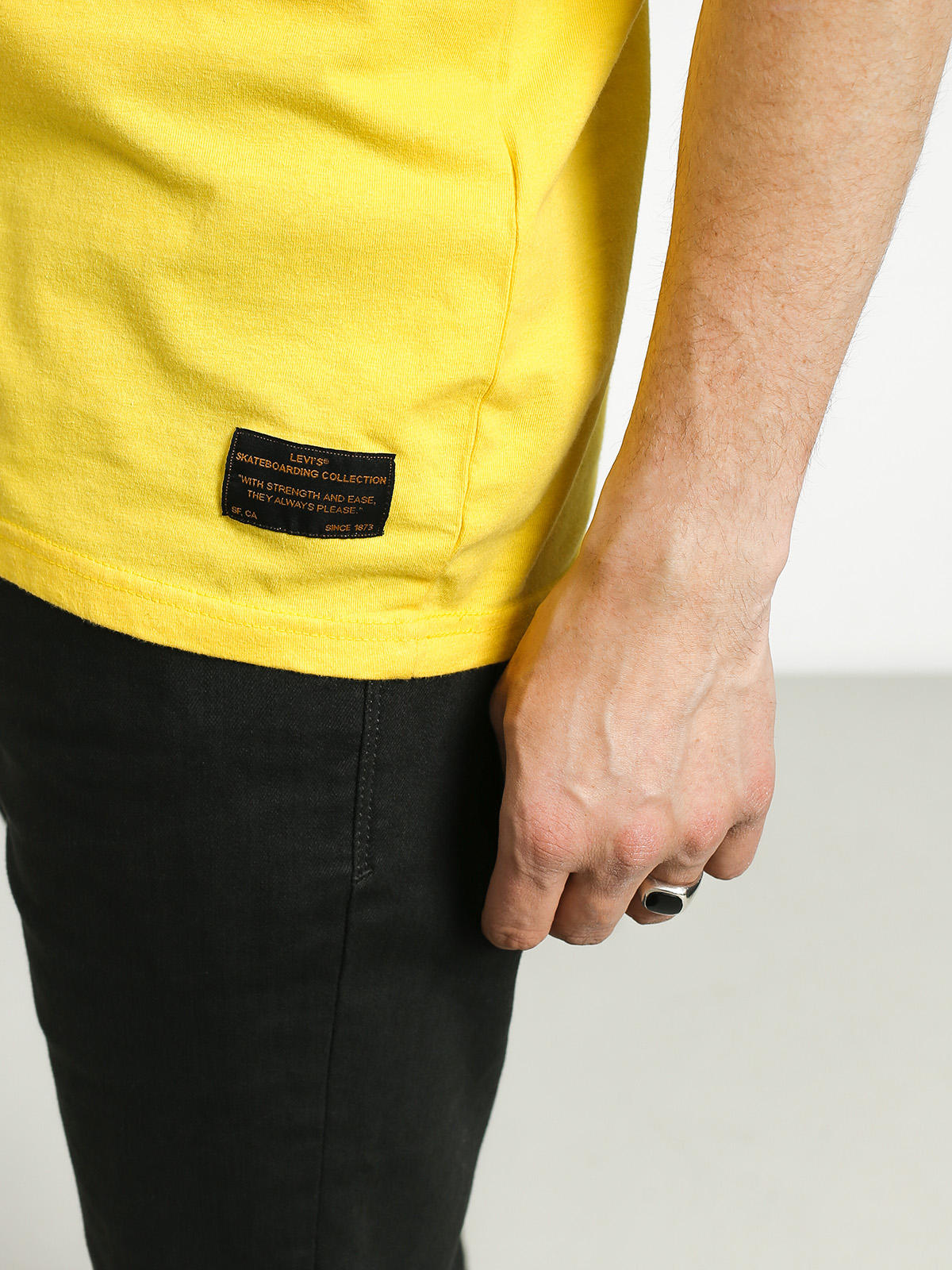 Levi's® Graphic T-shirt yellow (green thumb lemon zest multi)