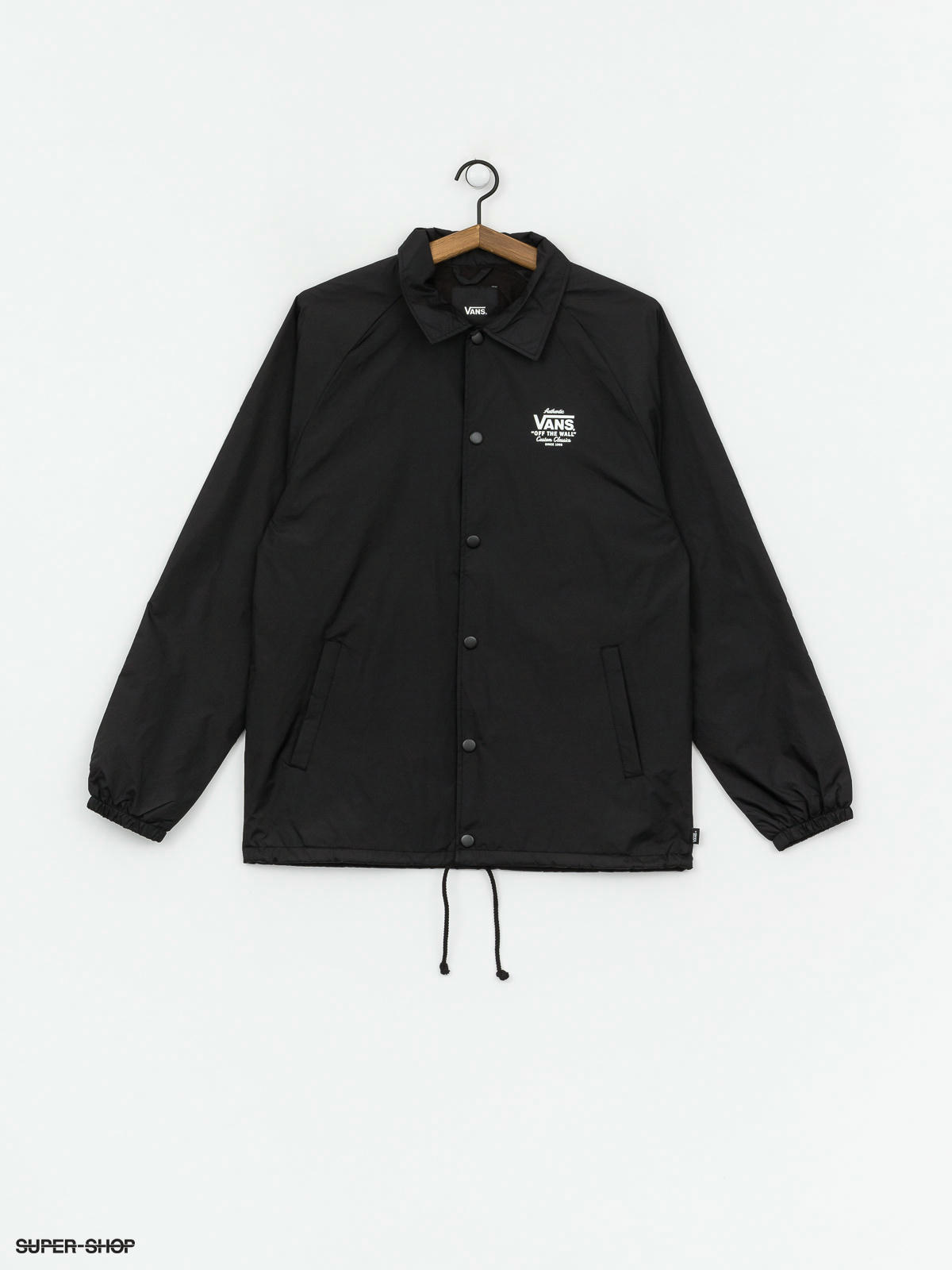 black and white vans jacket