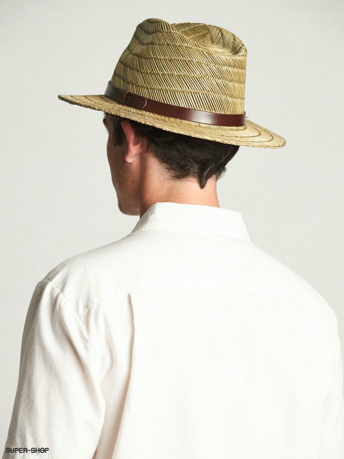 brixton straw fedora hats