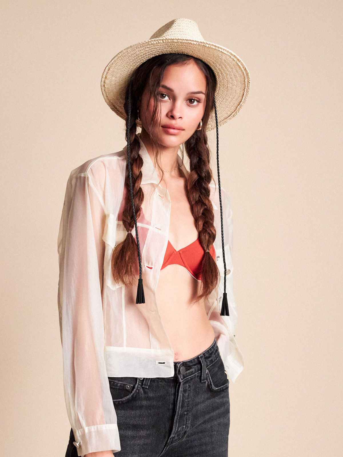 Brixton Layover Fedora Hat Wmn (light tan)