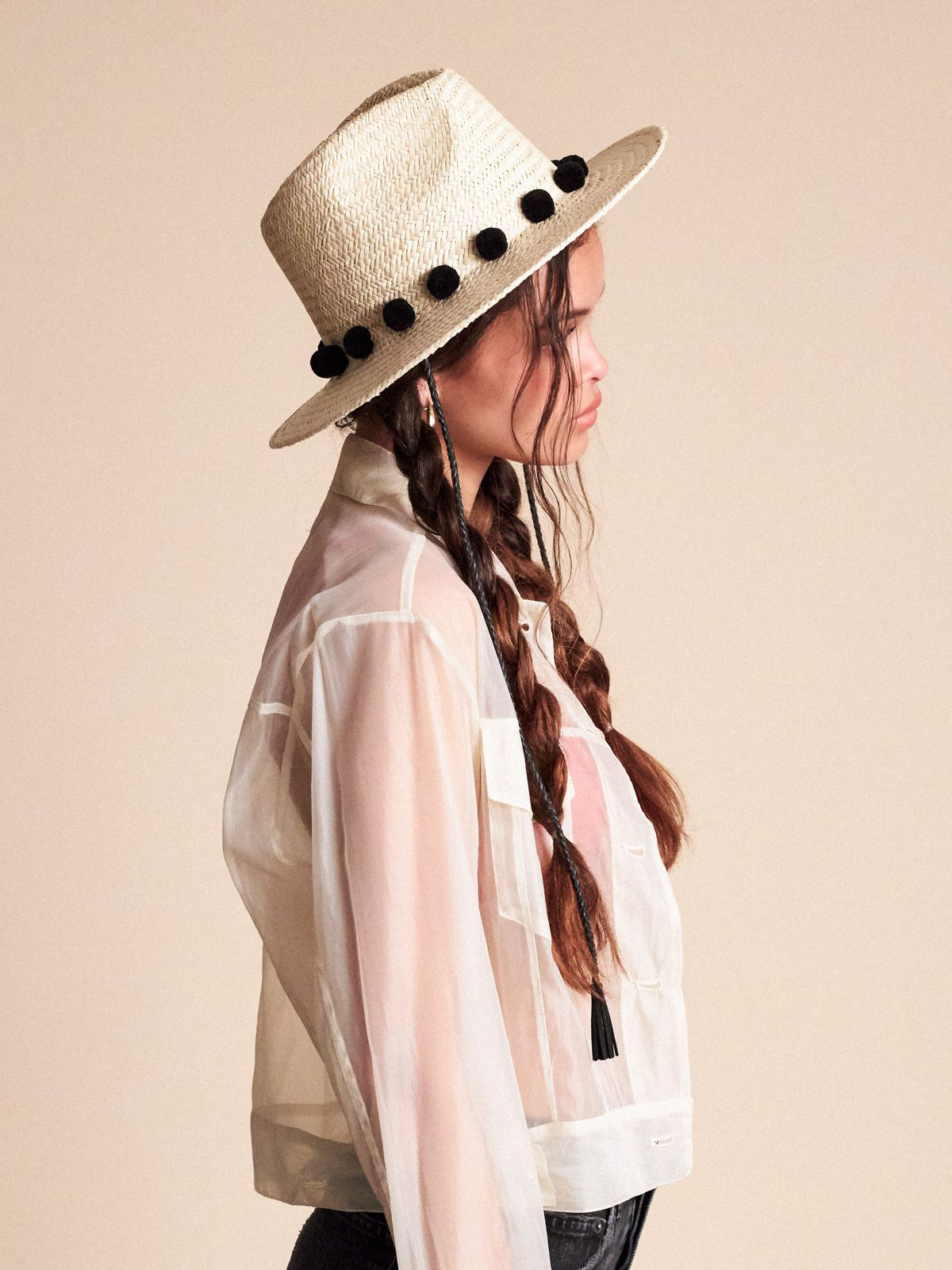 Brixton Layover Fedora Hat Wmn (light tan)