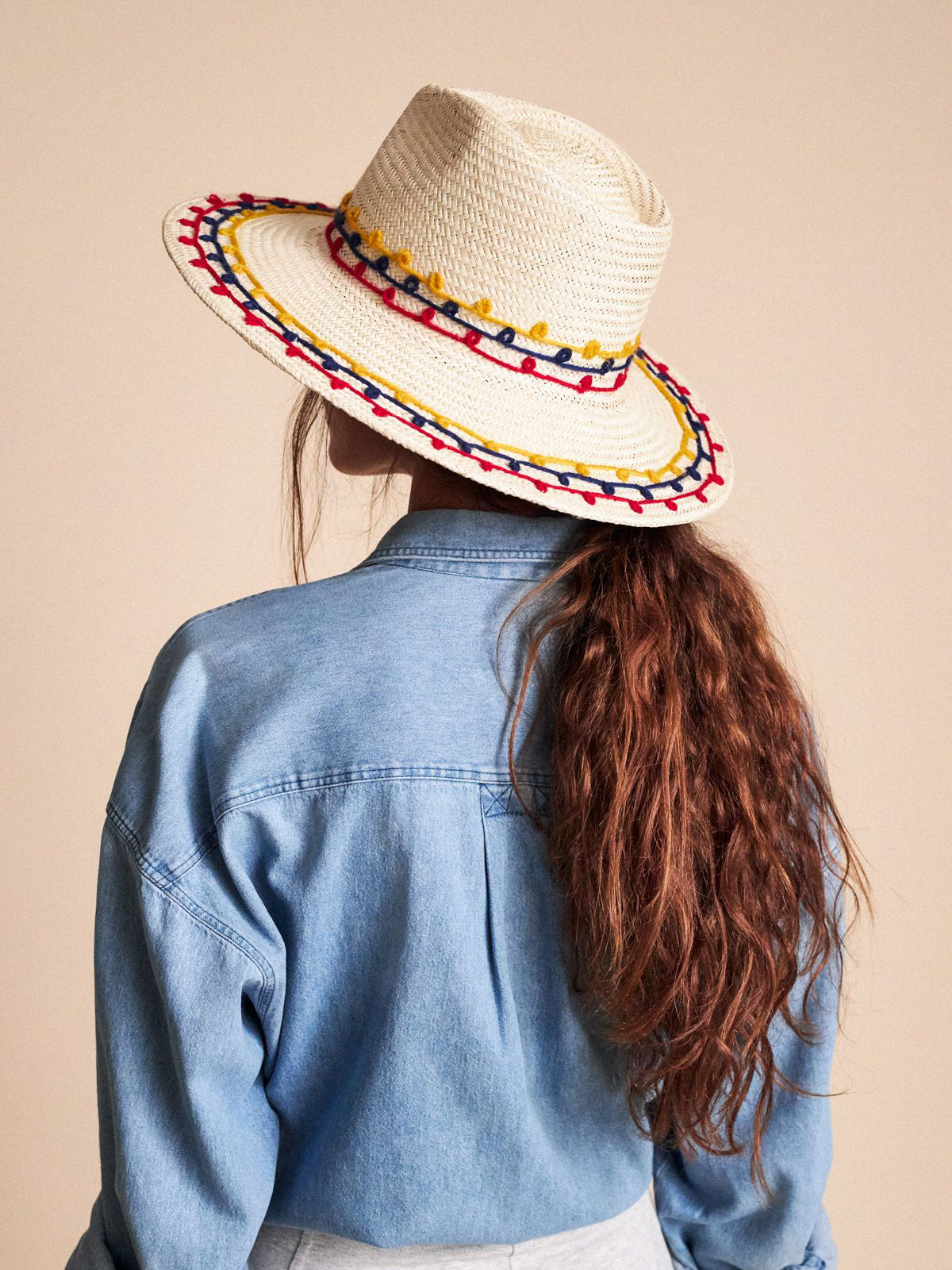 Brixton Joanna Emb Hat Hat Wmn (tan mix)
