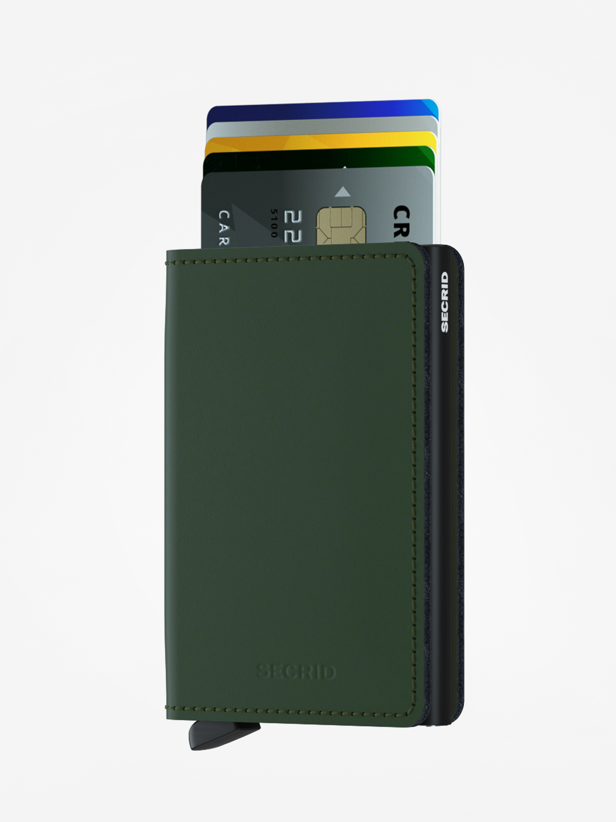 Secrid Slimwallet Matte Geldbörse (green/black)