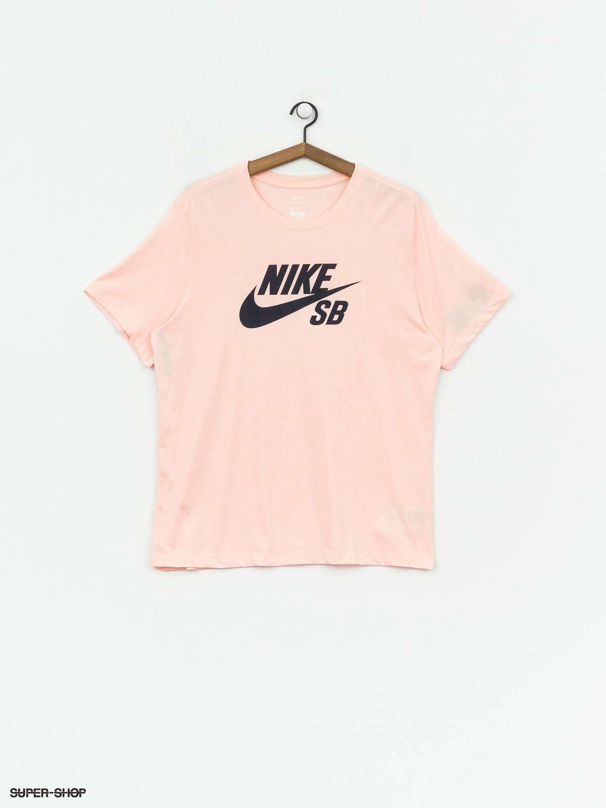 coral pink nike shirt