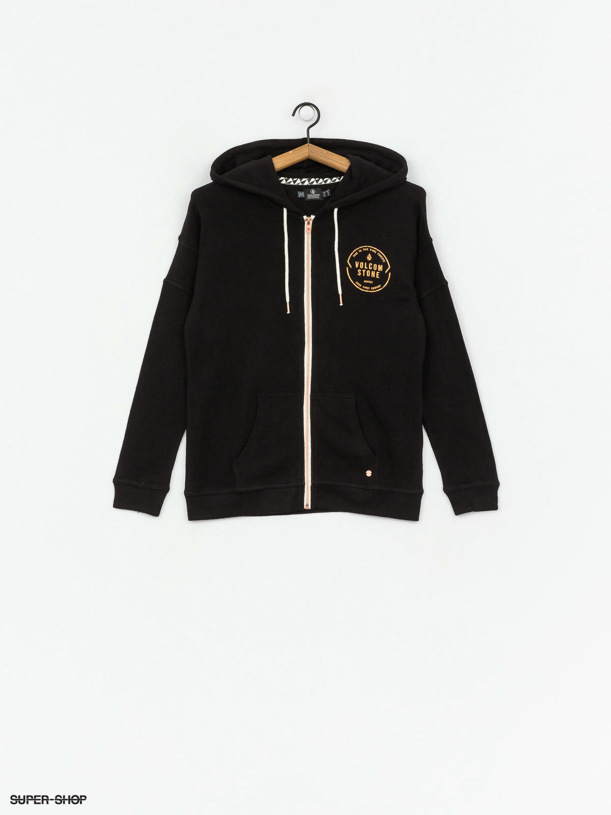 volcom lil zip fleece hoodie