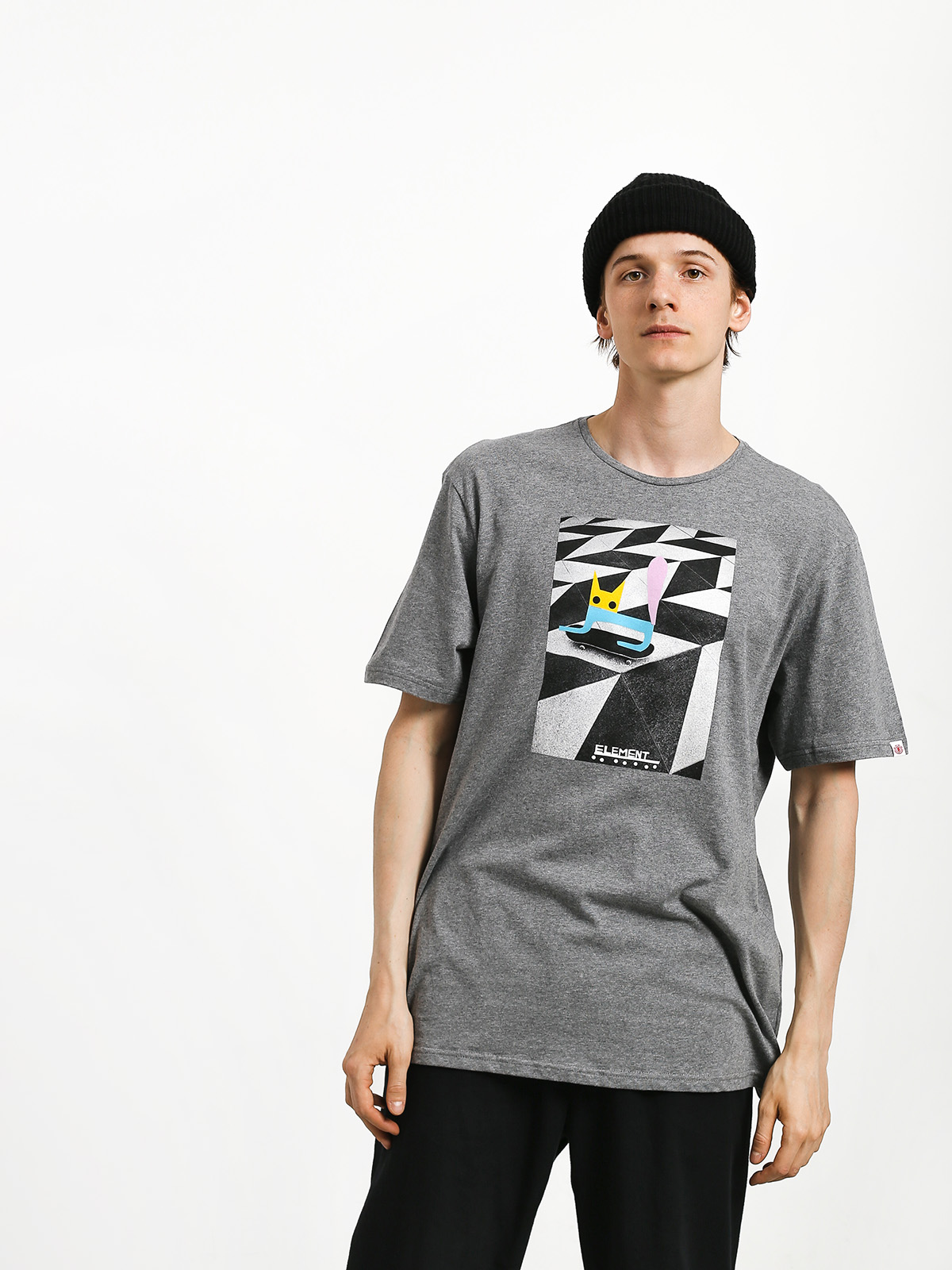 Element El Gato T-shirt (grey heather)