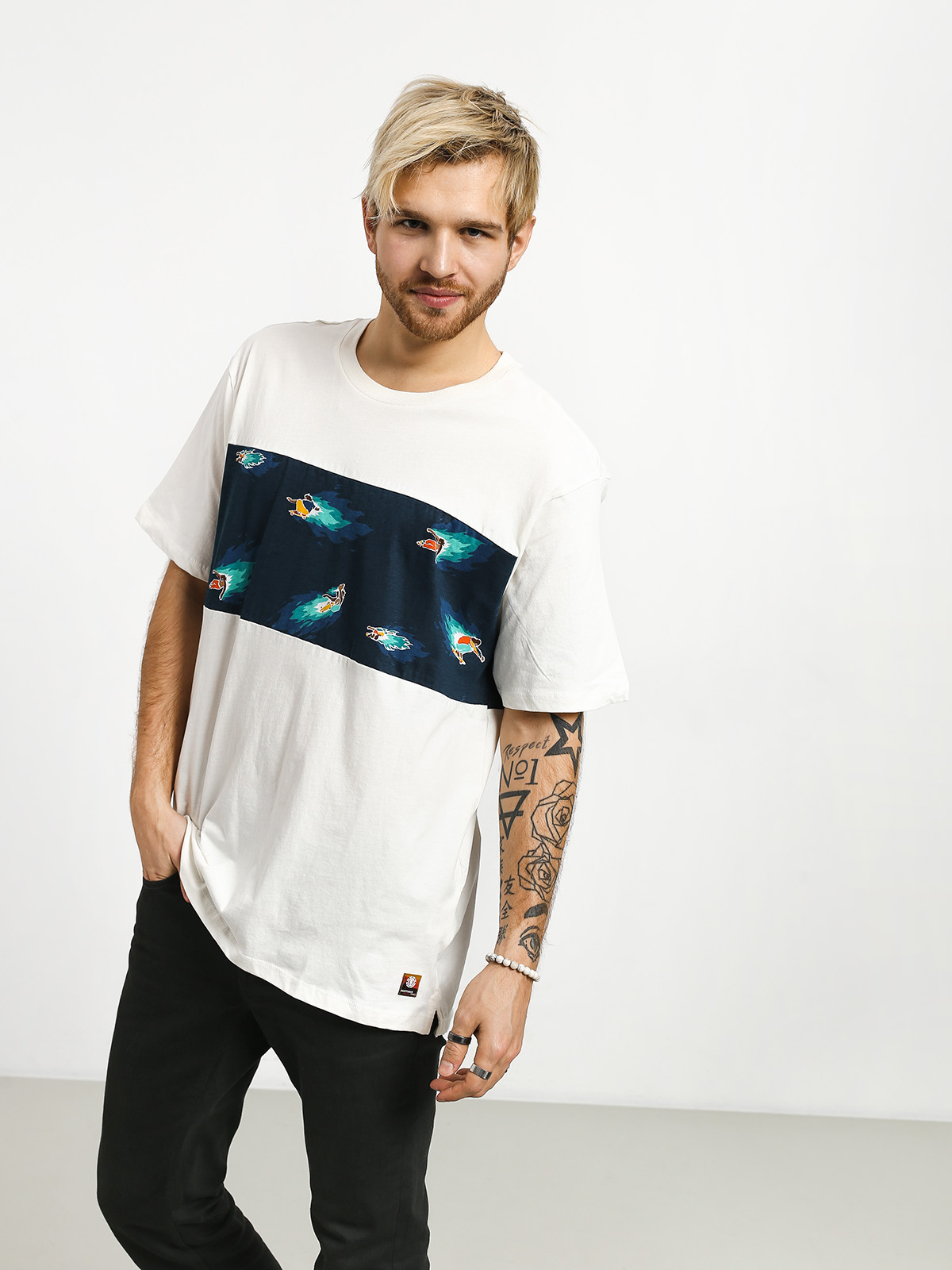 Element Hoffman Panel T-shirt (bone white)