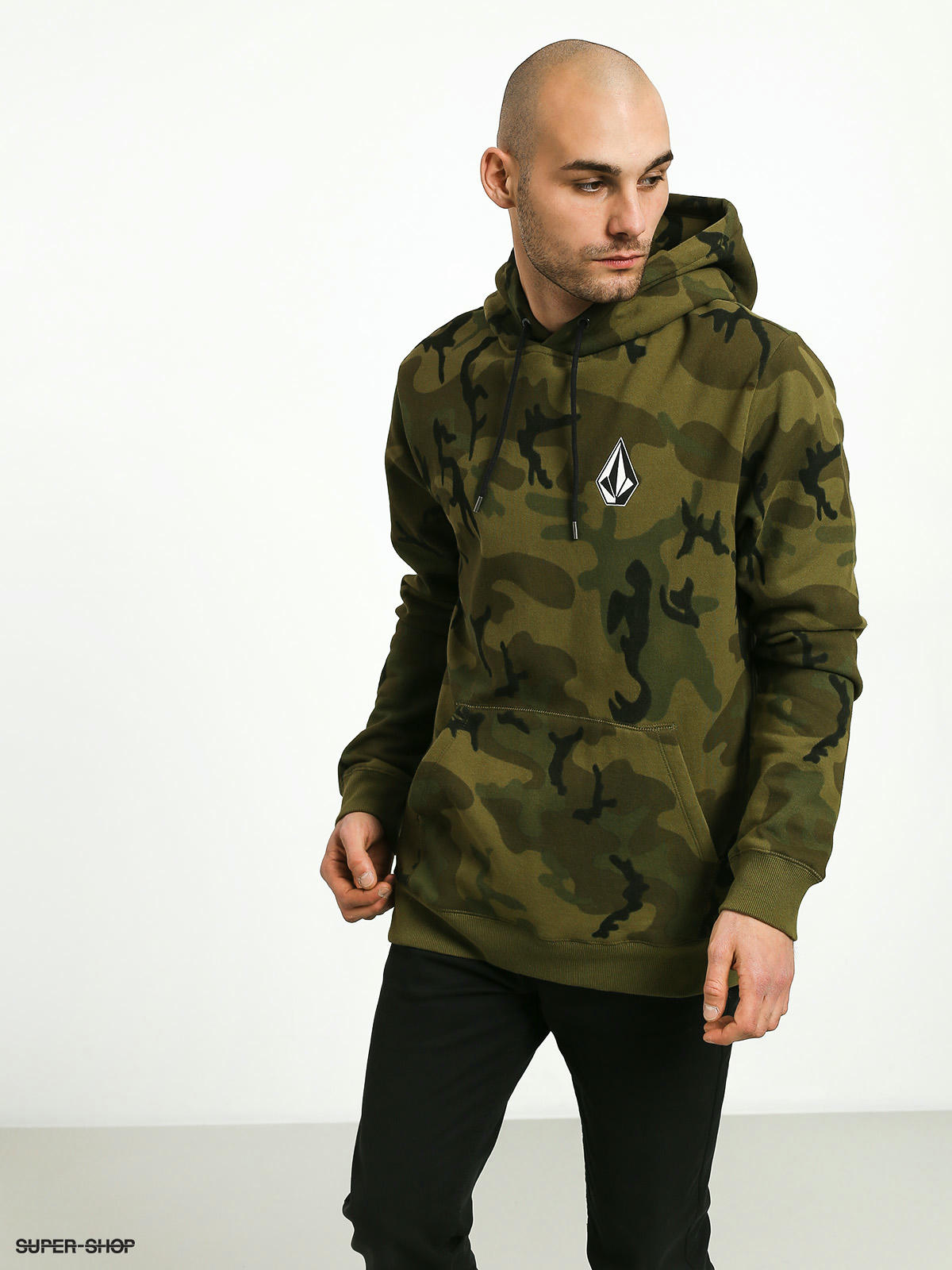 volcom camo hoodie