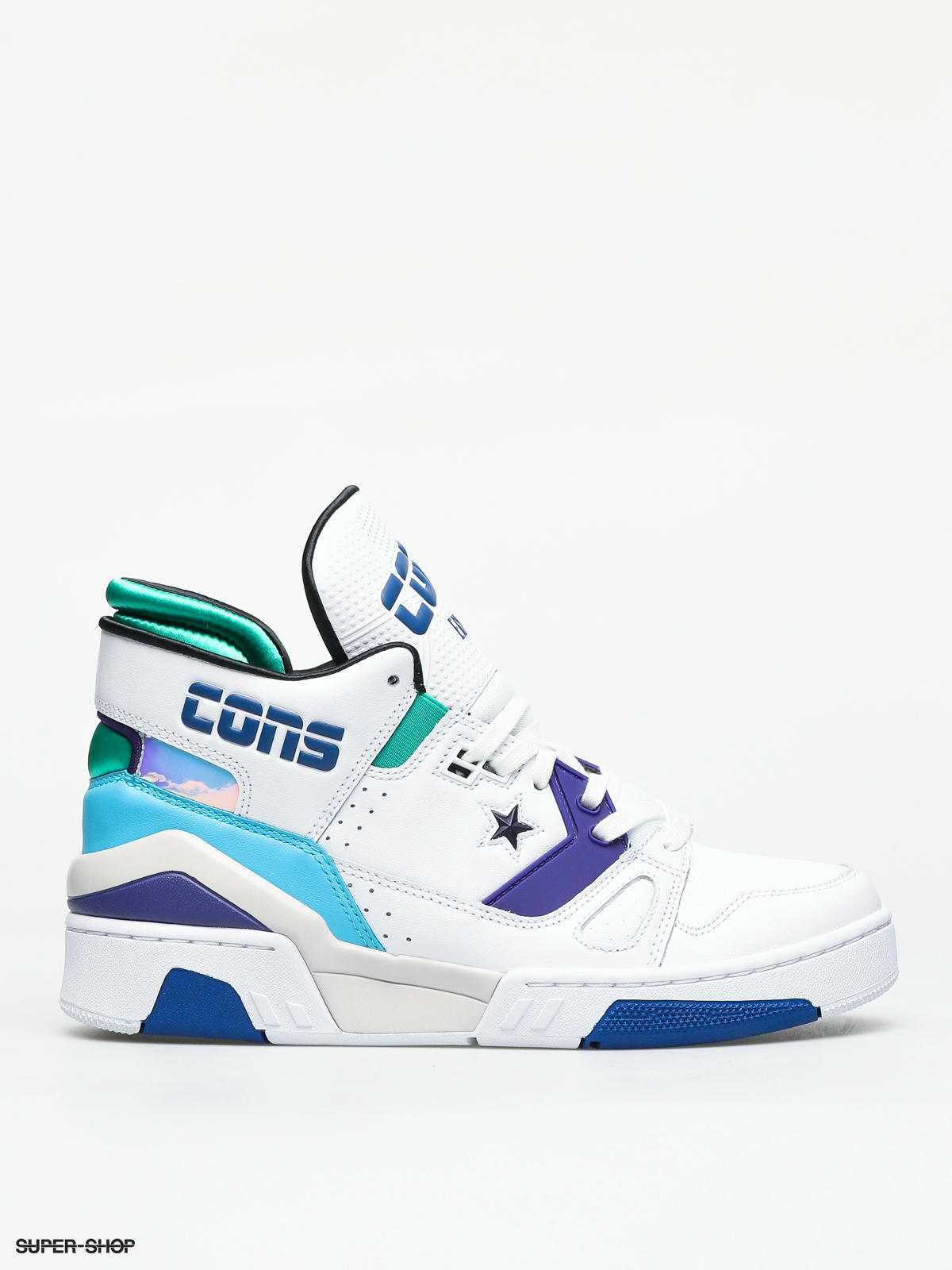 Converse Erx 260 Mid Shoes white white court purple bold jade