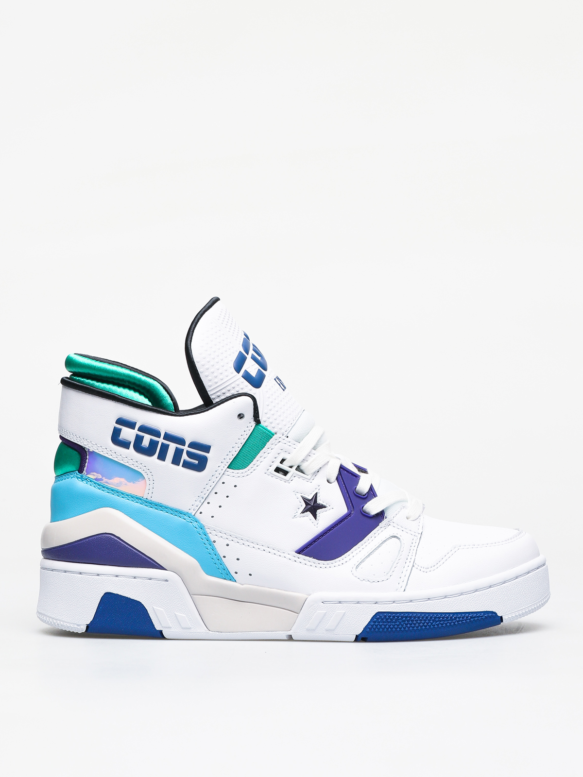 Converse Erx 260 Mid Shoes (white/court purple/bold jade)