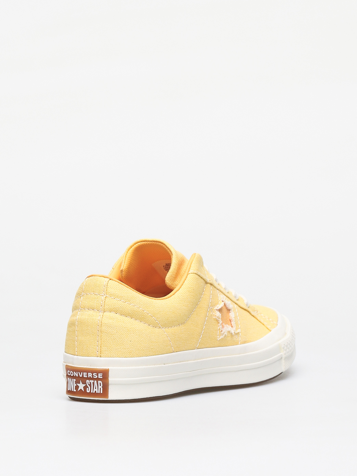 Converse One Star Ox Shoes (butter yellow/melon baller)