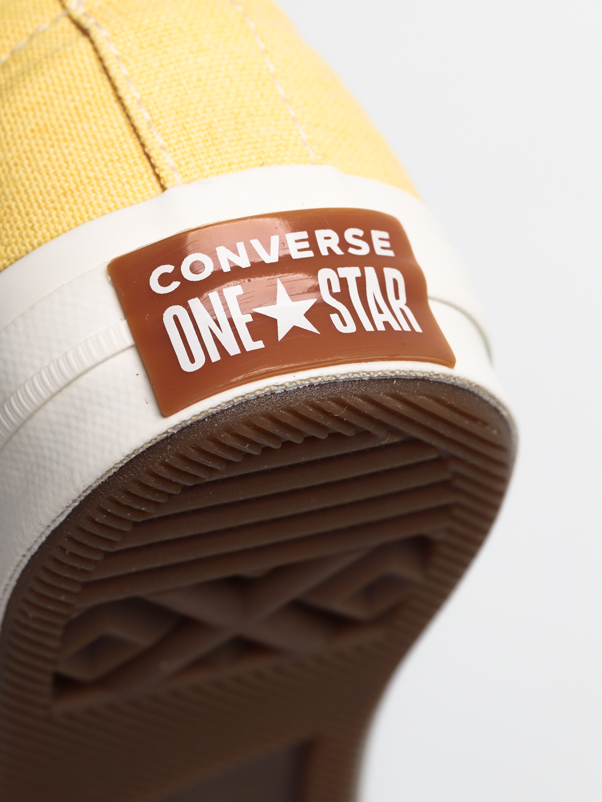 Converse One Star Ox Shoes (butter yellow/melon baller)