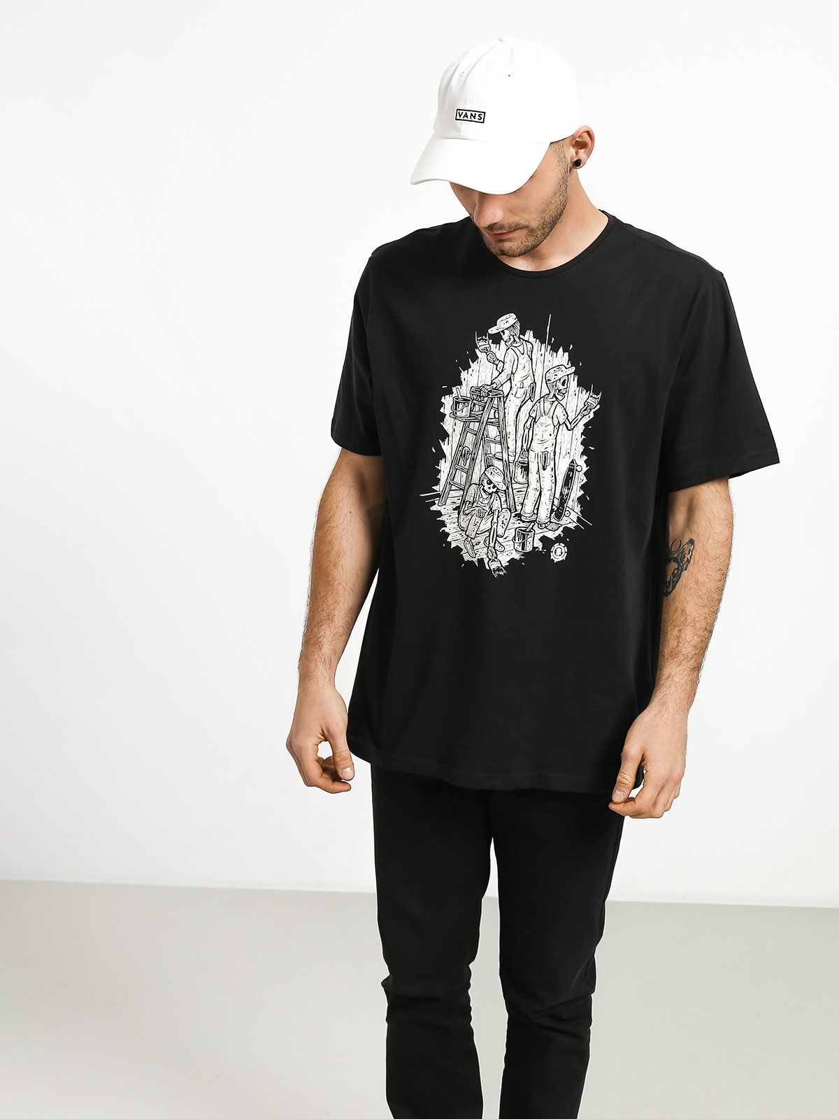 Element Night Shift T-shirt (off black)