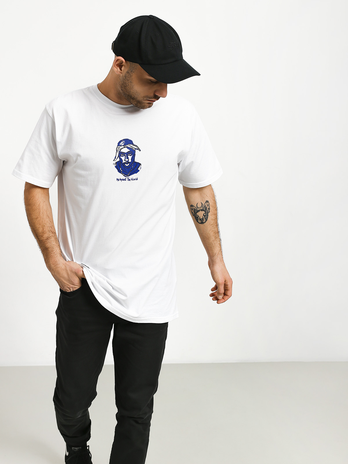 MassDnm Icon MC 2Pac T-shirt (white)