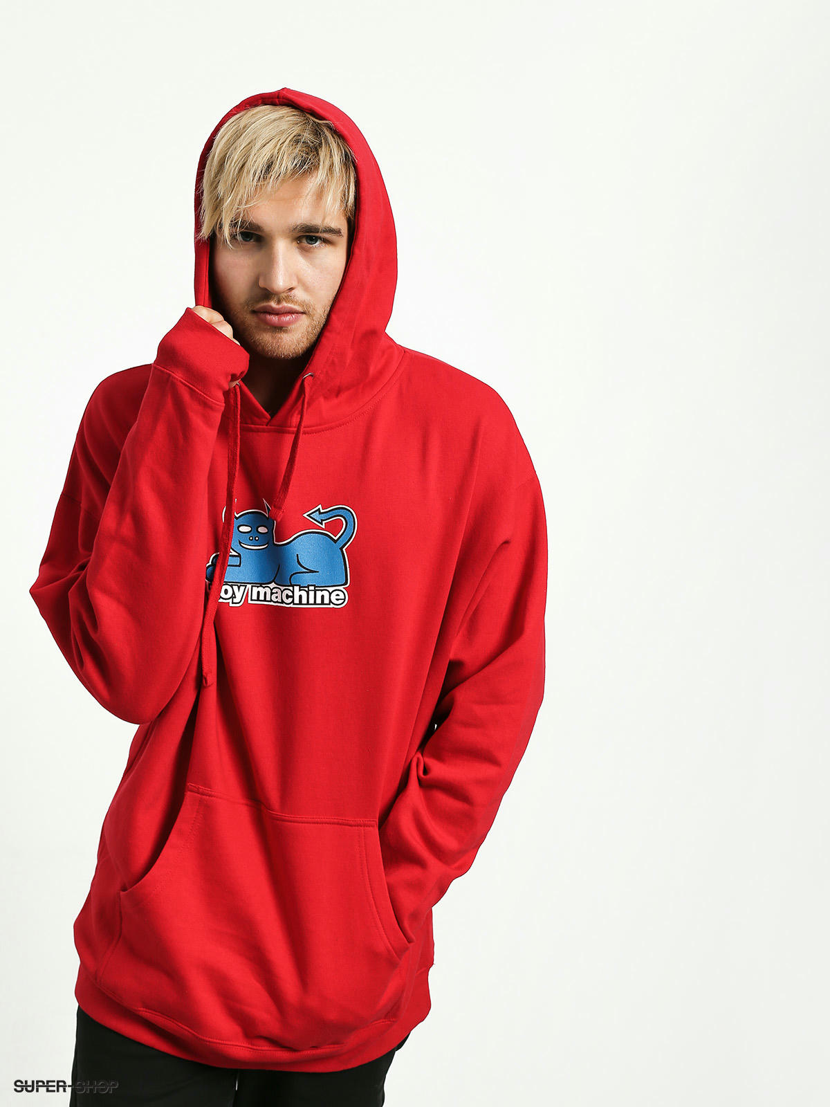 toy machine devil cat hoodie